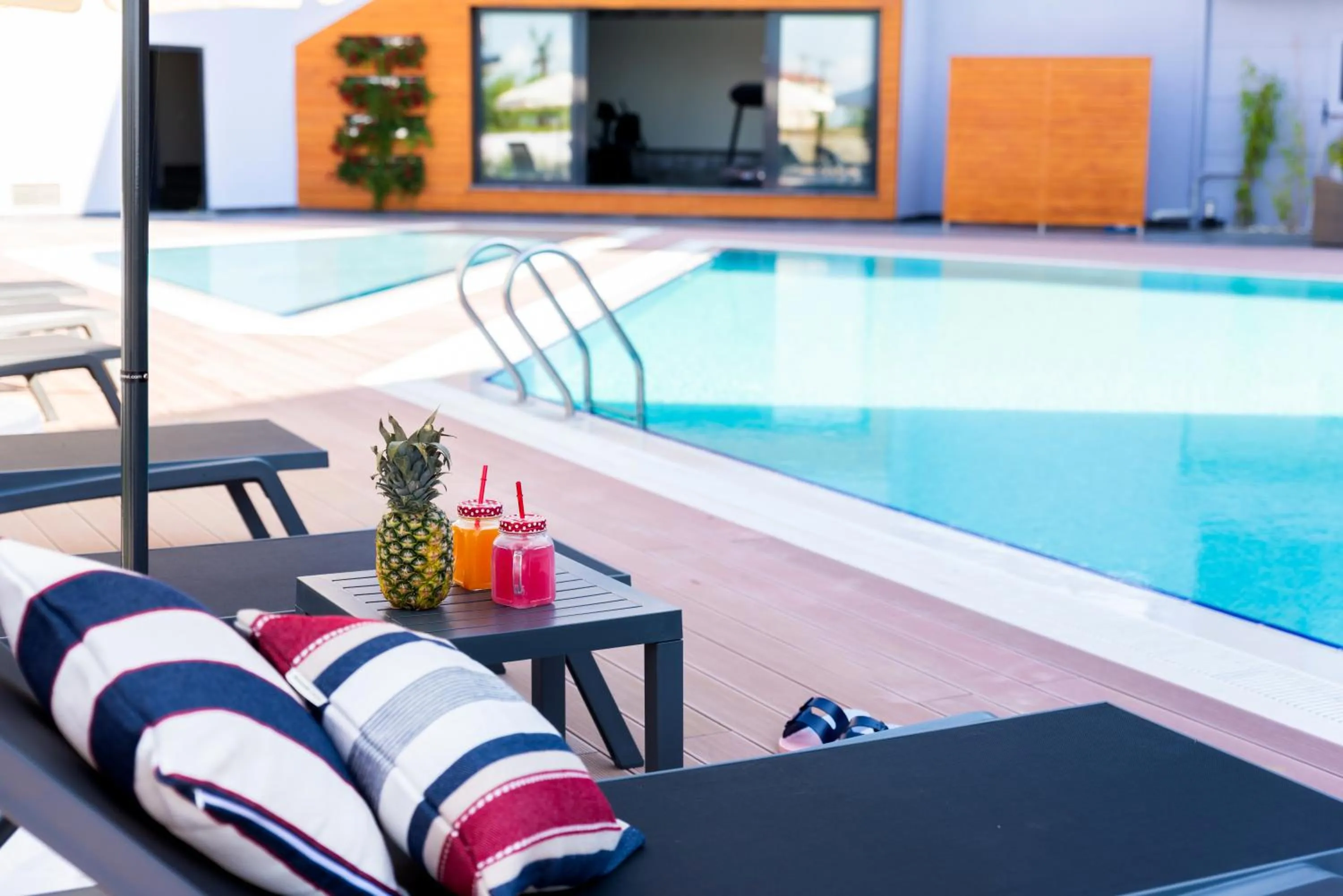 Pool view in Green Hills Suites