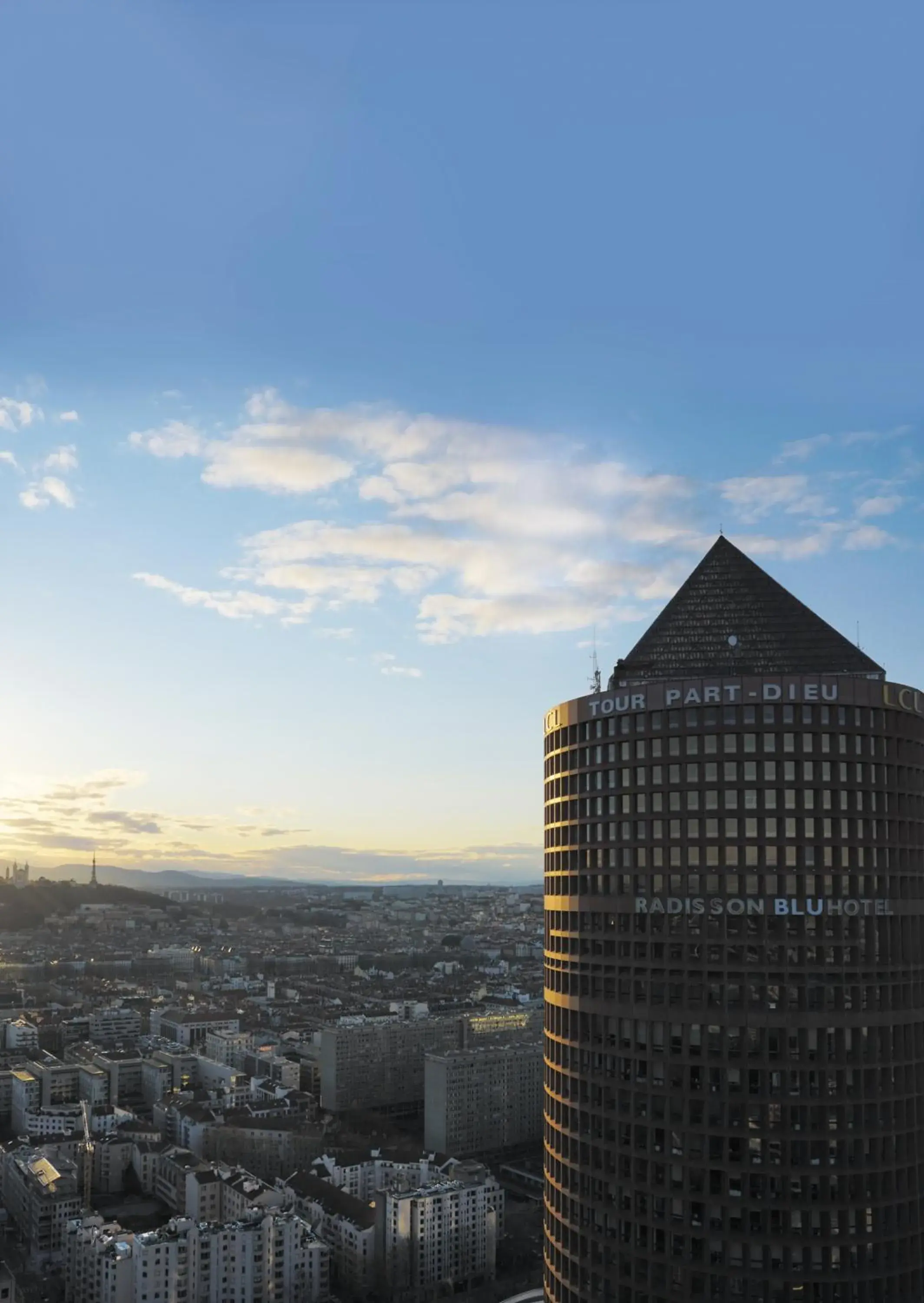 Bird's eye view in Radisson Blu Hotel, Lyon Bird's eye view in Radisson Blu Hotel, Lyon