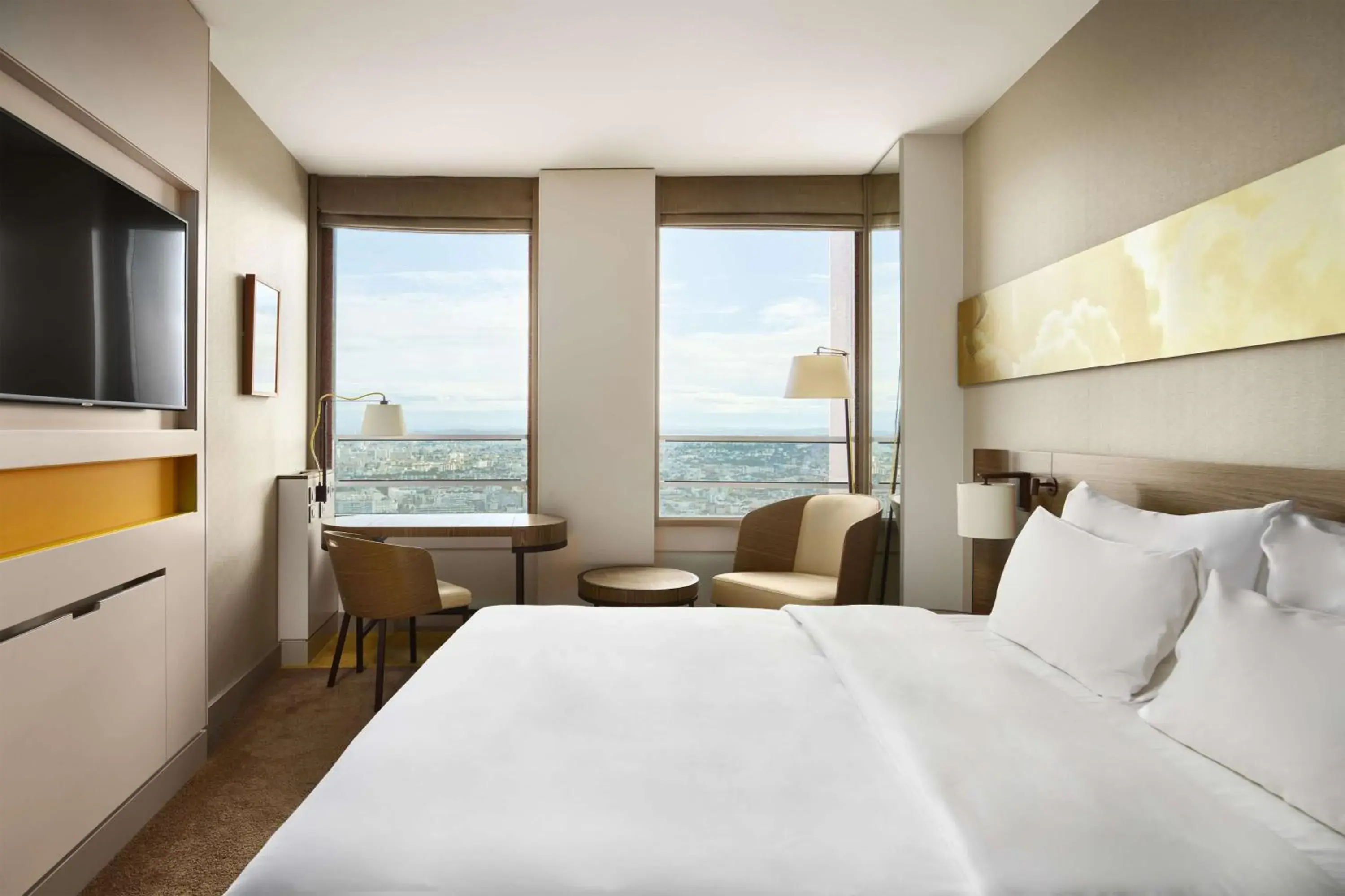 Photo of the whole room, Bed in Radisson Blu Hotel, Lyon Photo of the whole room, Bed in Radisson Blu Hotel, Lyon