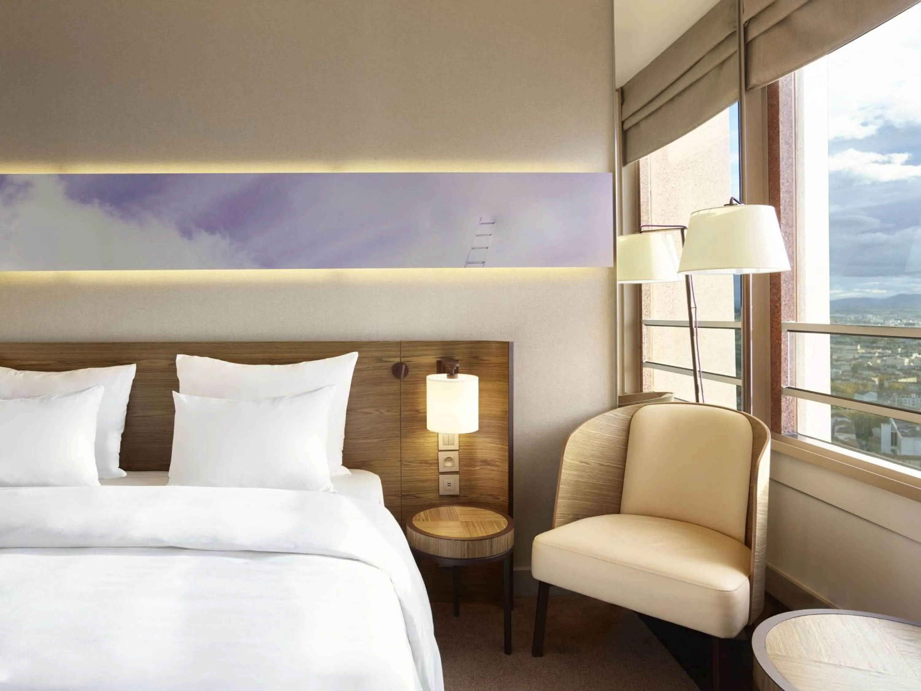 Photo of the whole room, Bed in Radisson Blu Hotel, Lyon