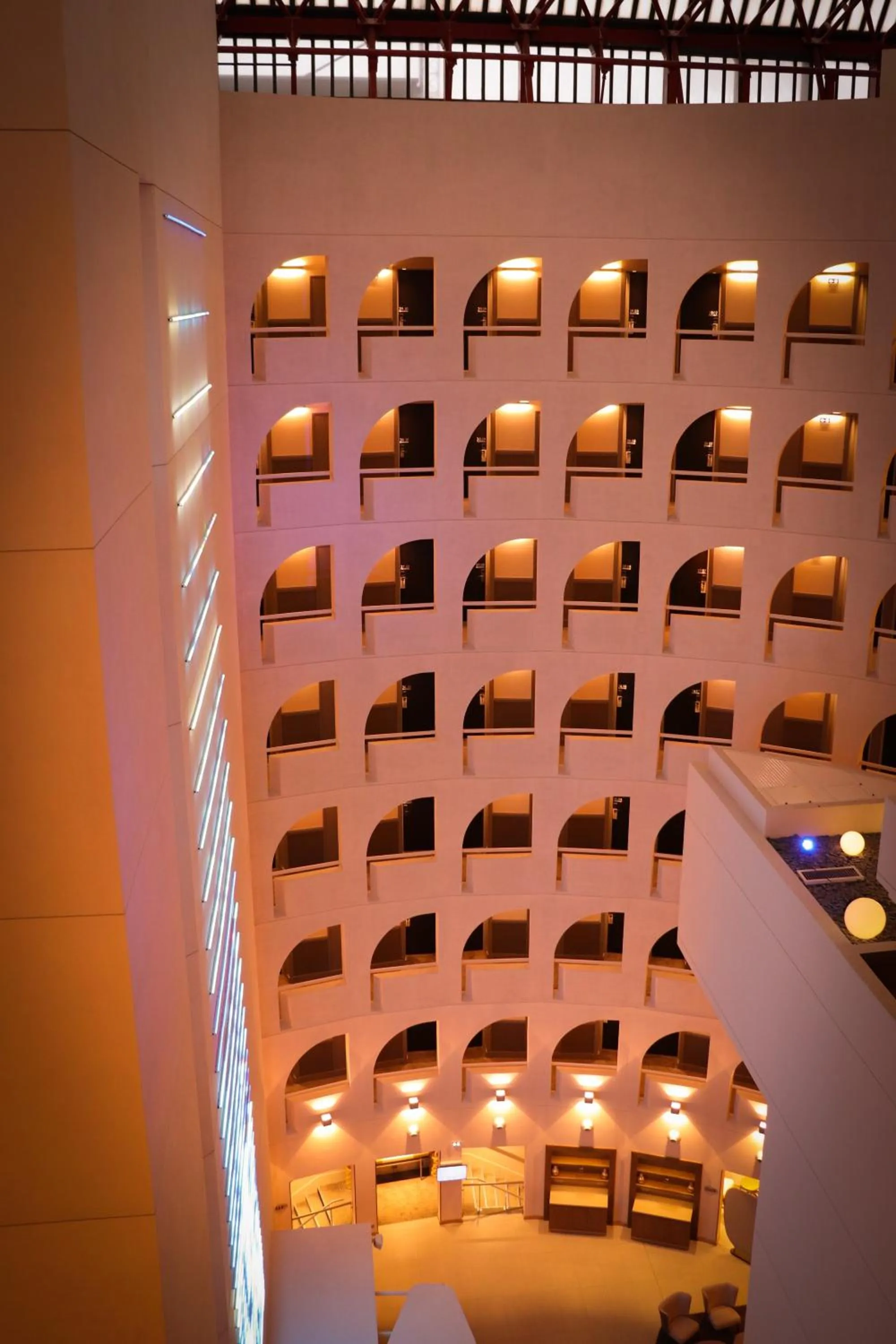 Lobby or reception in Radisson Blu Hotel, Lyon