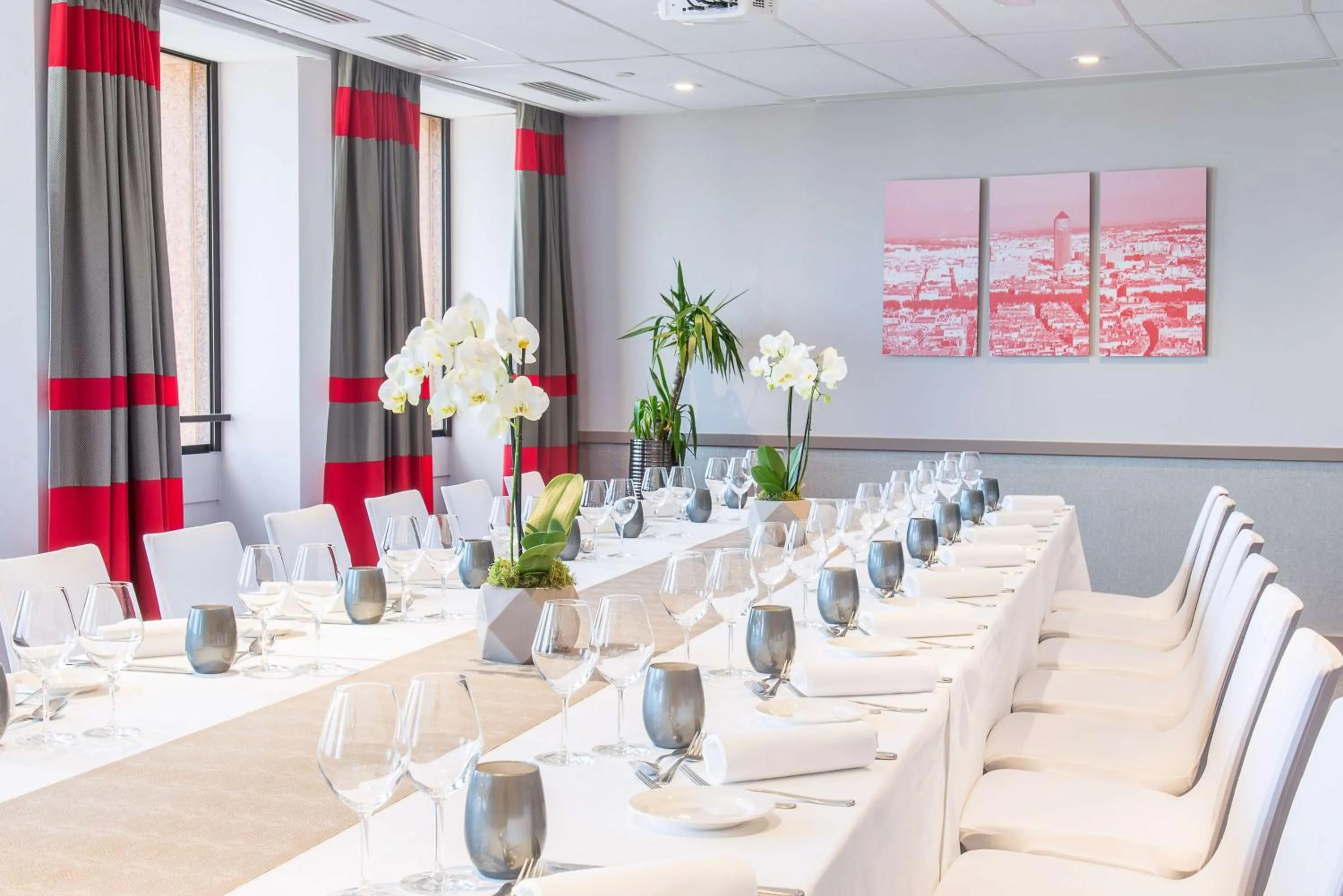 On site in Radisson Blu Hotel, Lyon