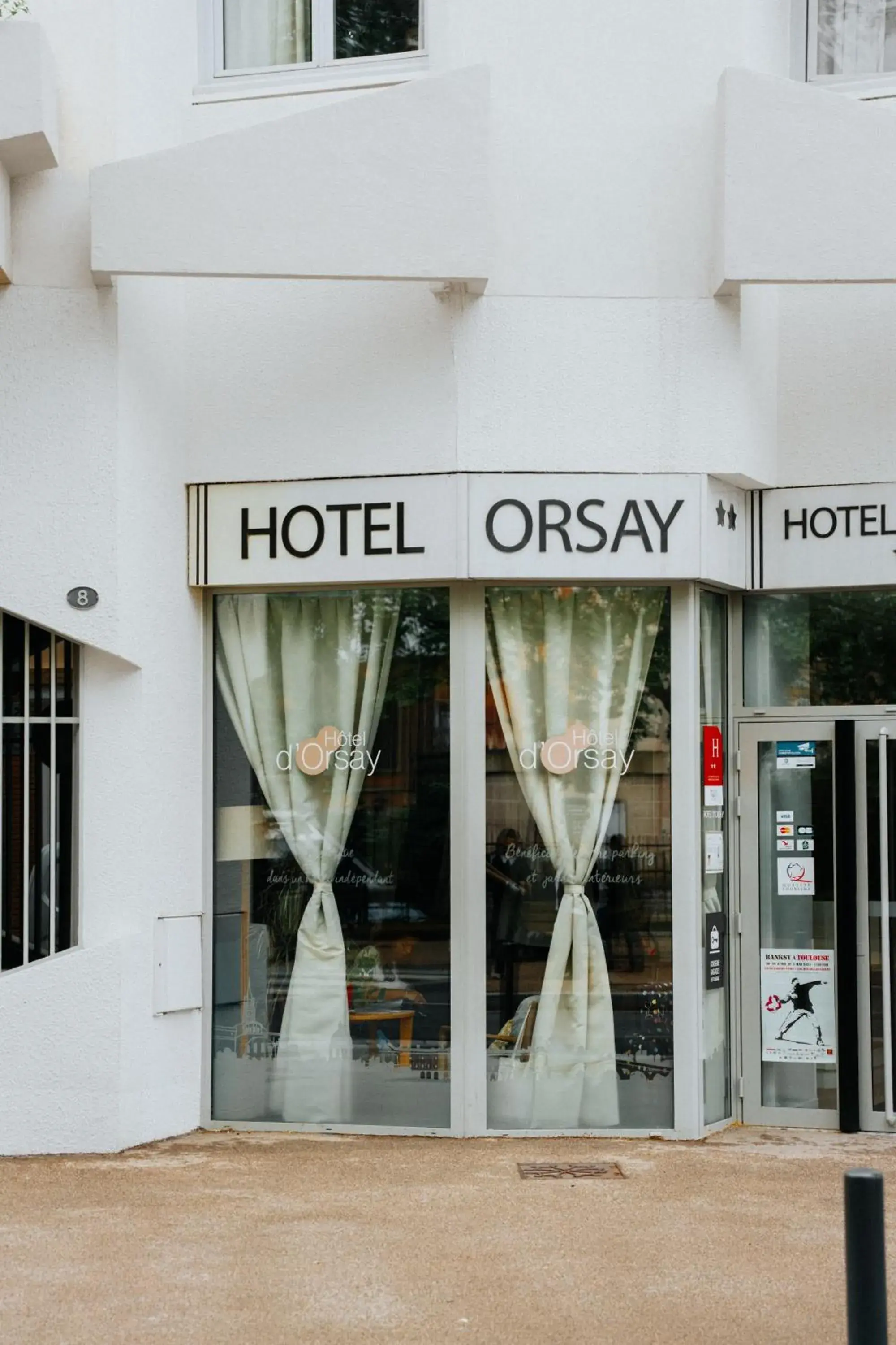 Facade/entrance in Hôtel d'Orsay Grand Matabiau Facade/entrance in Hôtel d'Orsay Grand Matabiau