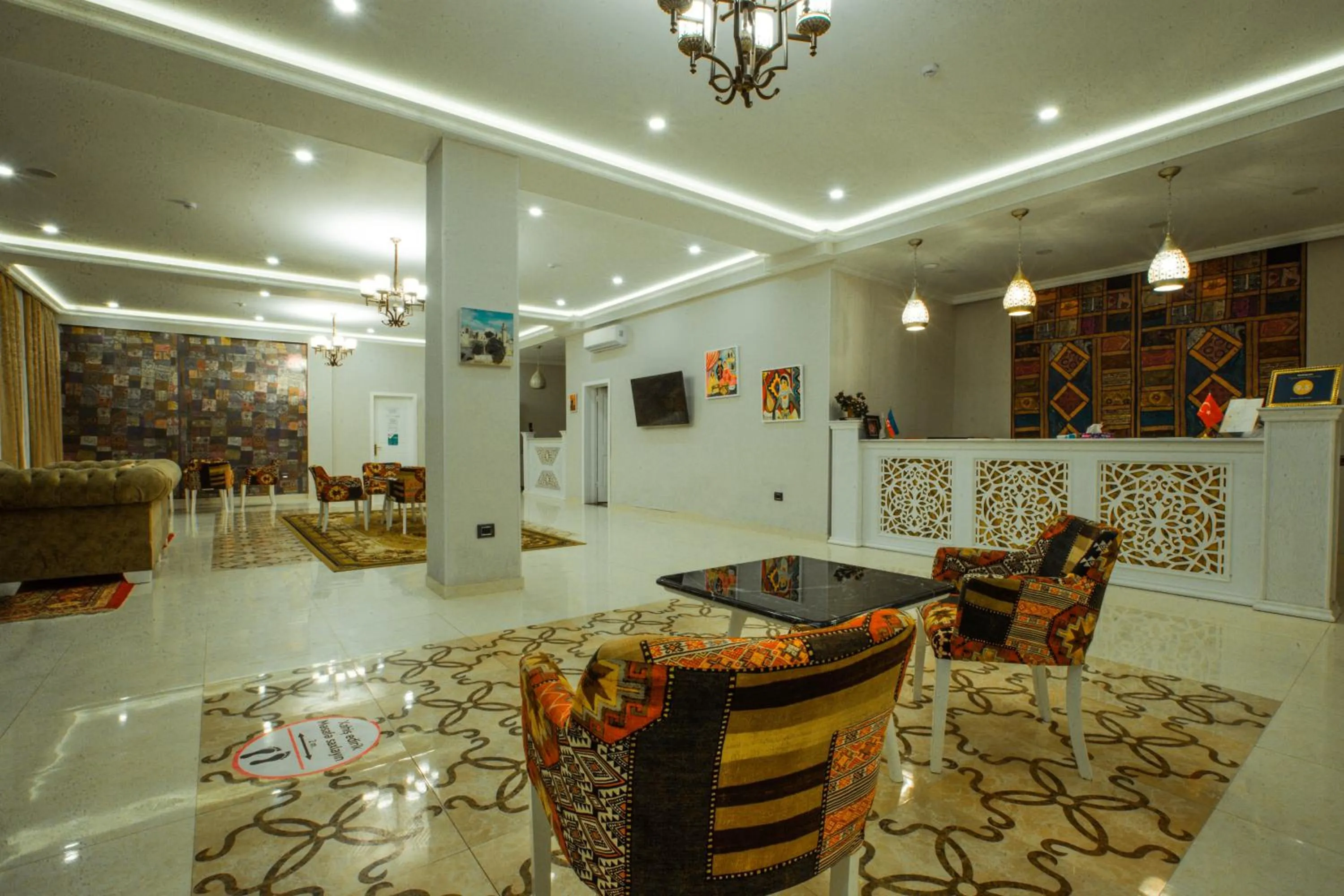 Lobby or reception in Ruma Qala Hotel