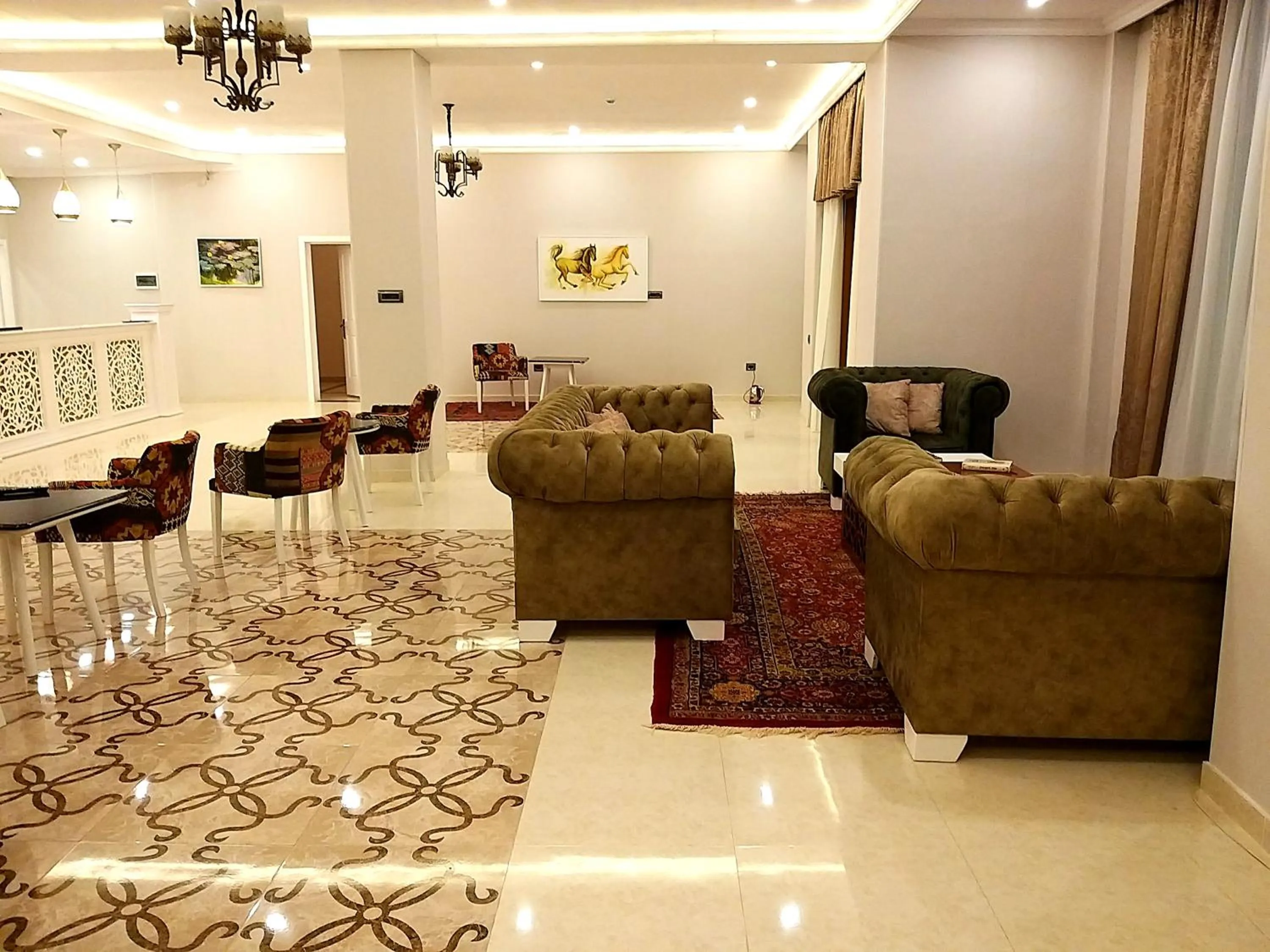 Lobby or reception in Ruma Qala Hotel