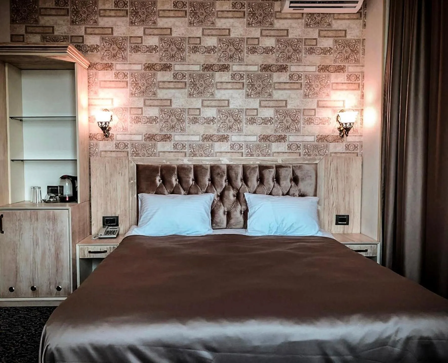 Bed in Ruma Qala Hotel