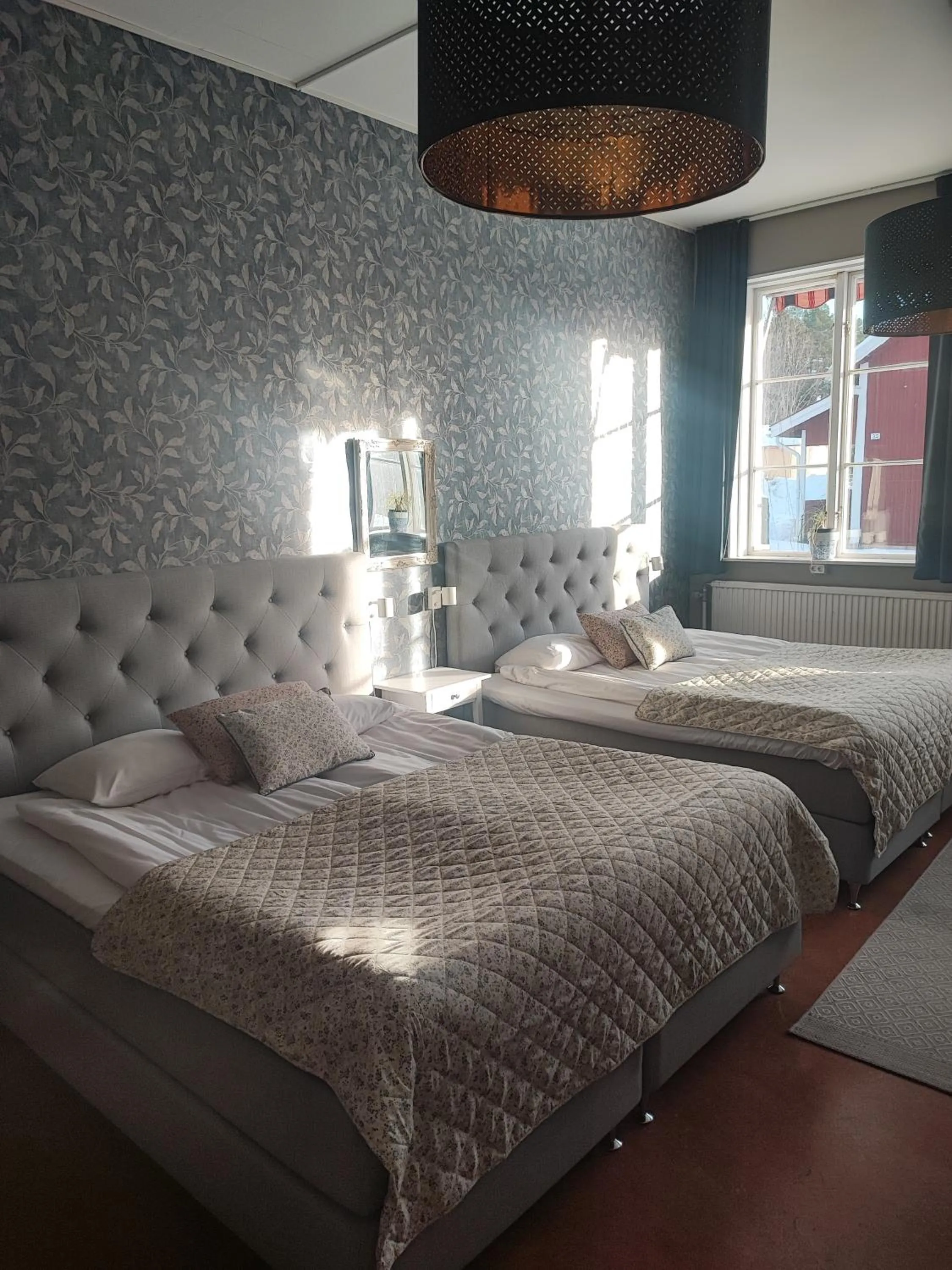 Bed in Sjugare Gård Bed & Breakfast