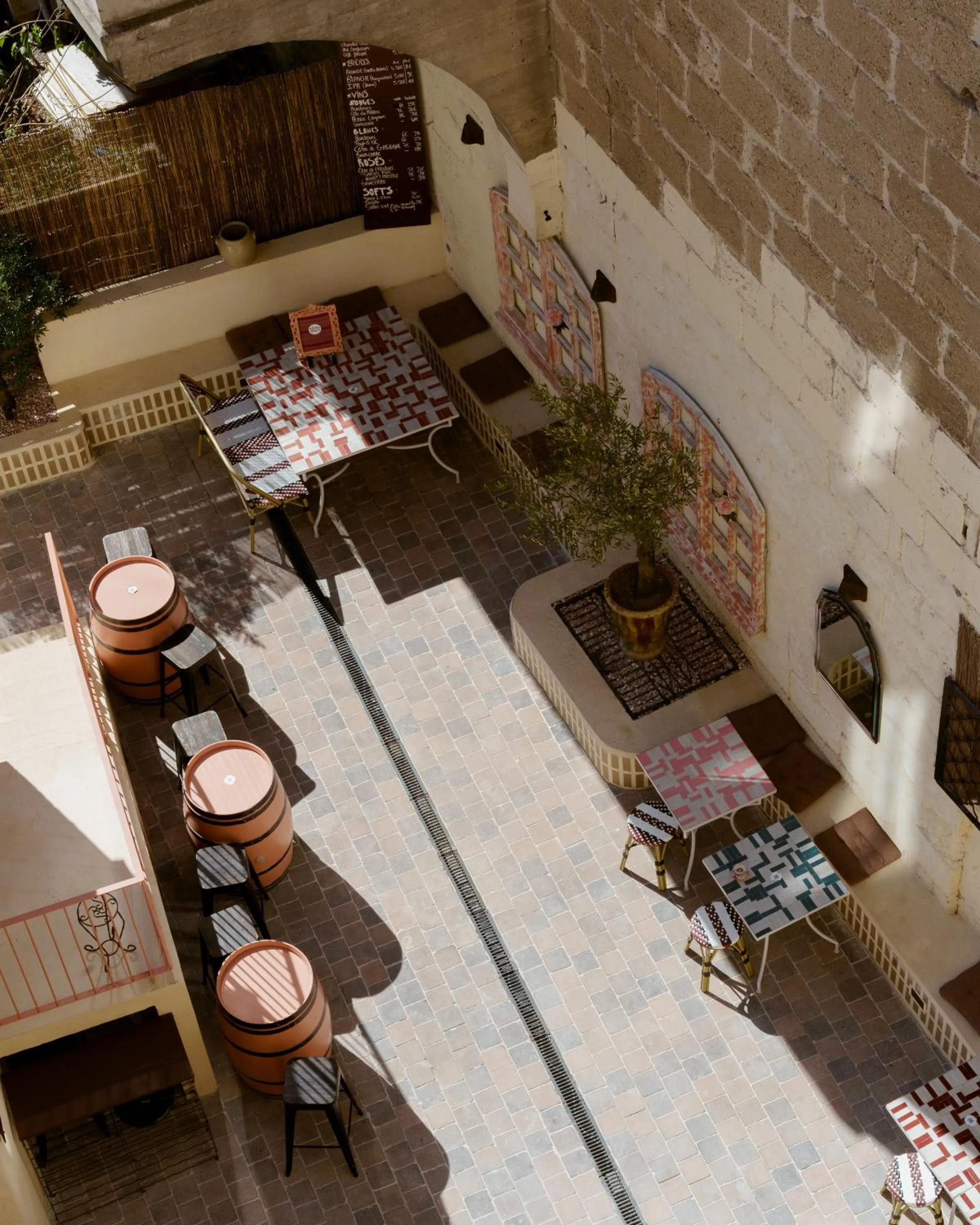 Garden view in ROSA Boutique Hotel - Bordeaux Centre Gare