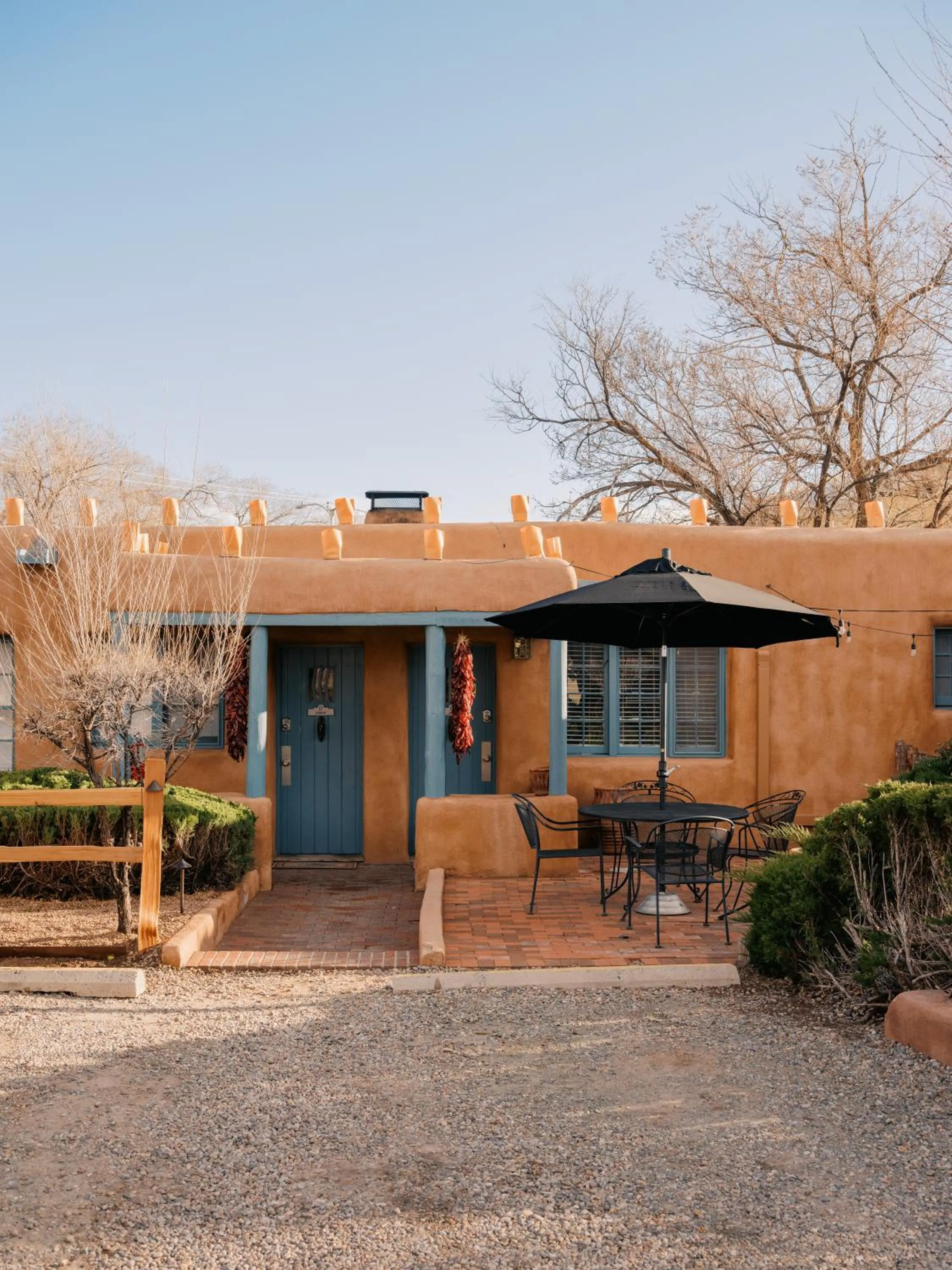 Property building in Pueblo Bonito Inn