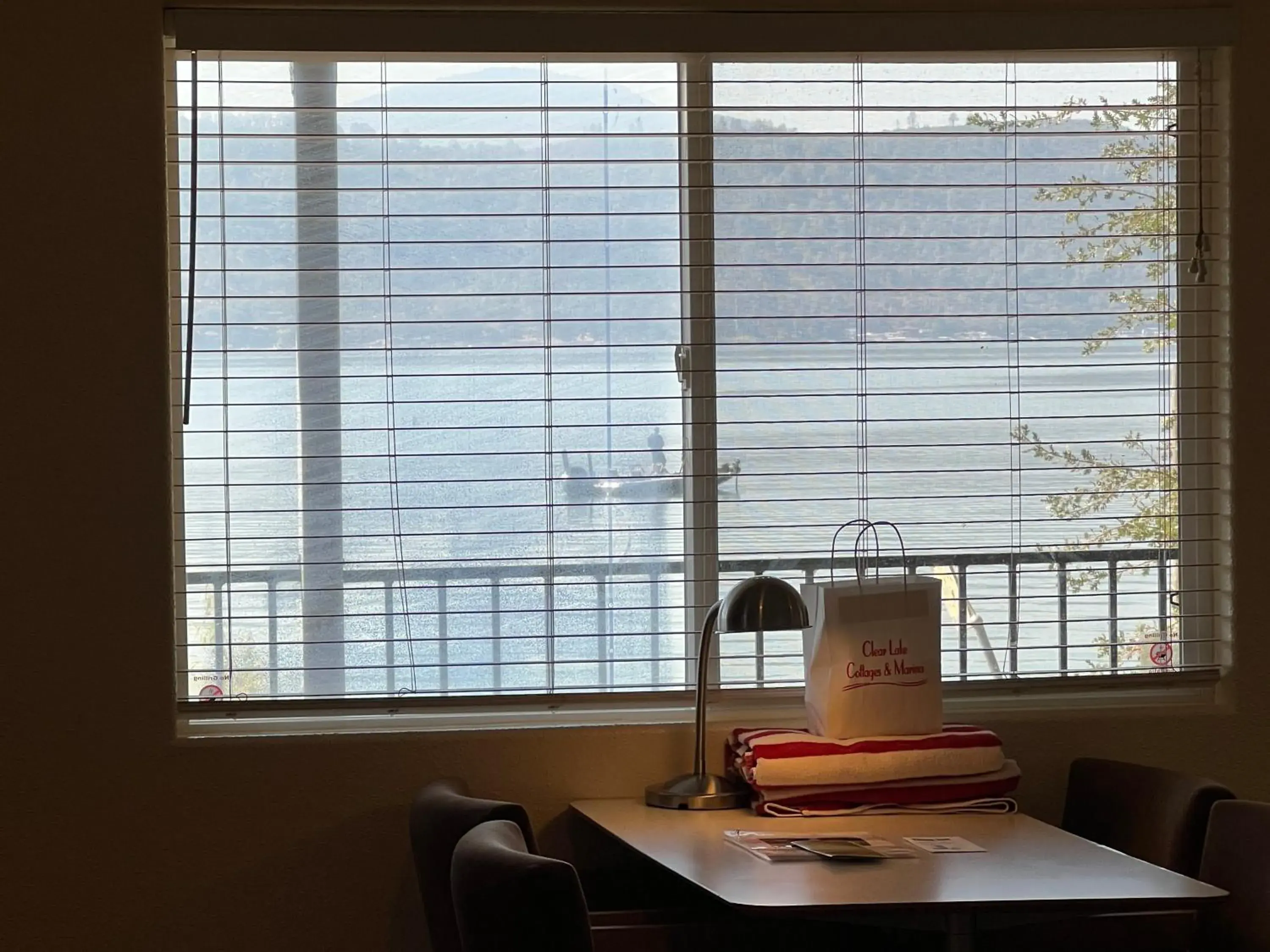 View (from property/room) in Clear Lake Cottages & Marina View (from property/room) in Clear Lake Cottages & Marina