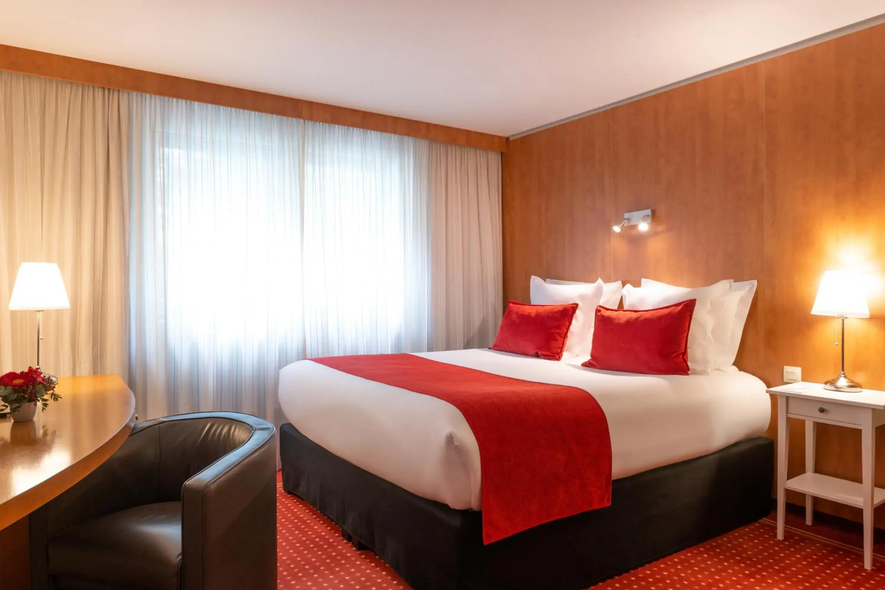 Bed in Le M & Spa Bordeaux Aéroport by Hôtels & Préférence Bed in Le M & Spa Bordeaux Aéroport by Hôtels & Préférence