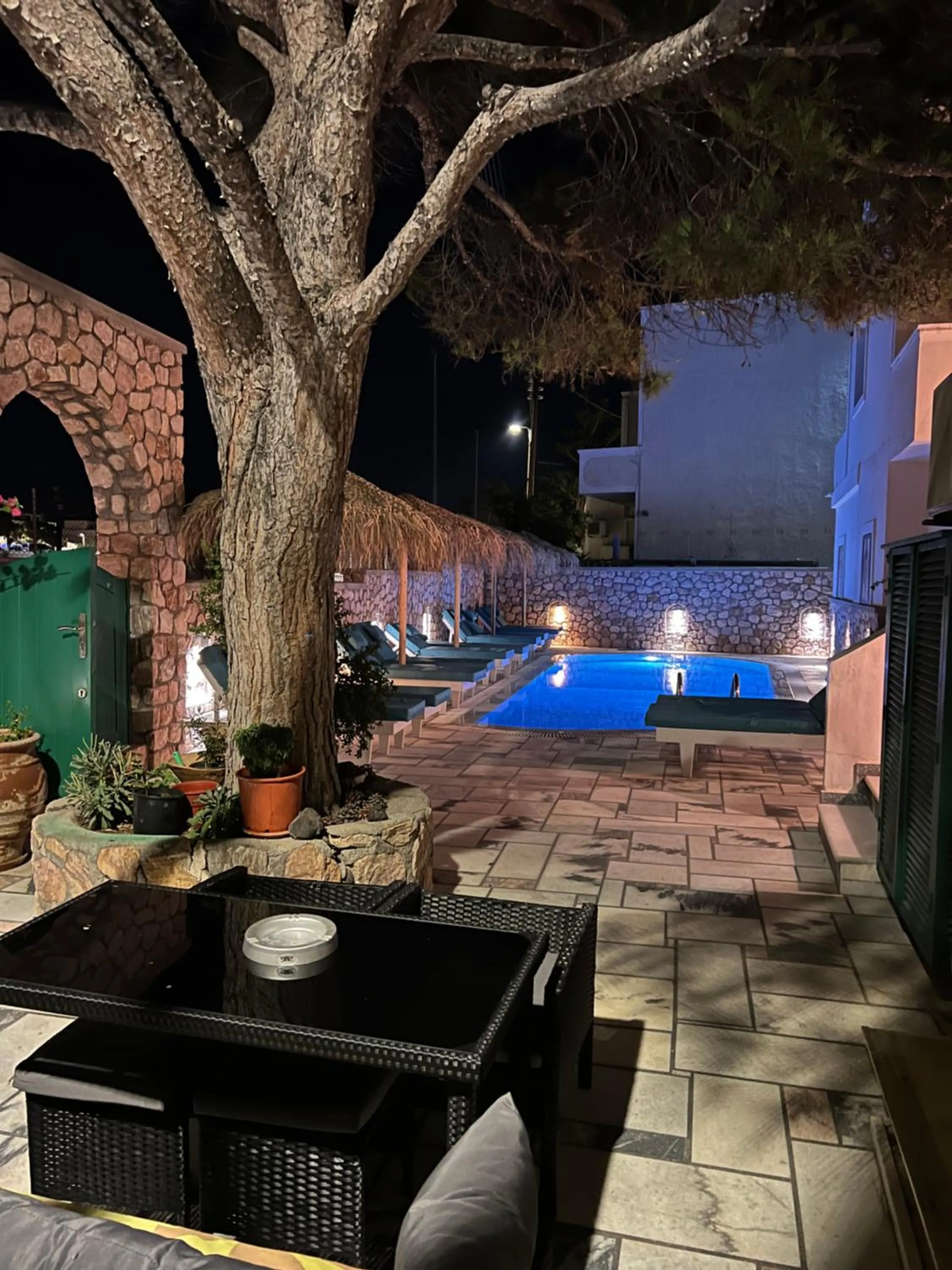 Pool view in Santa Magia