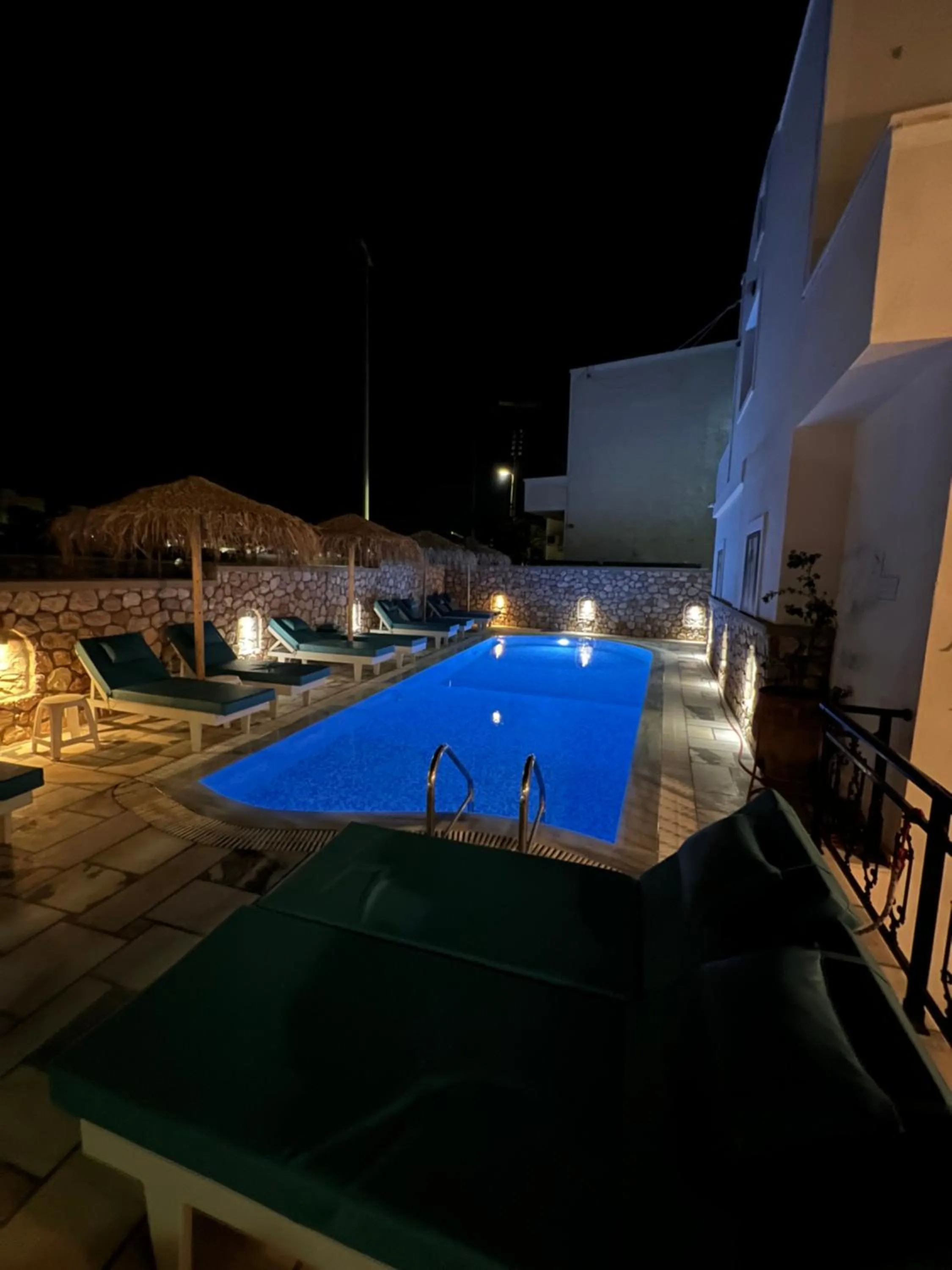 Pool view in Santa Magia