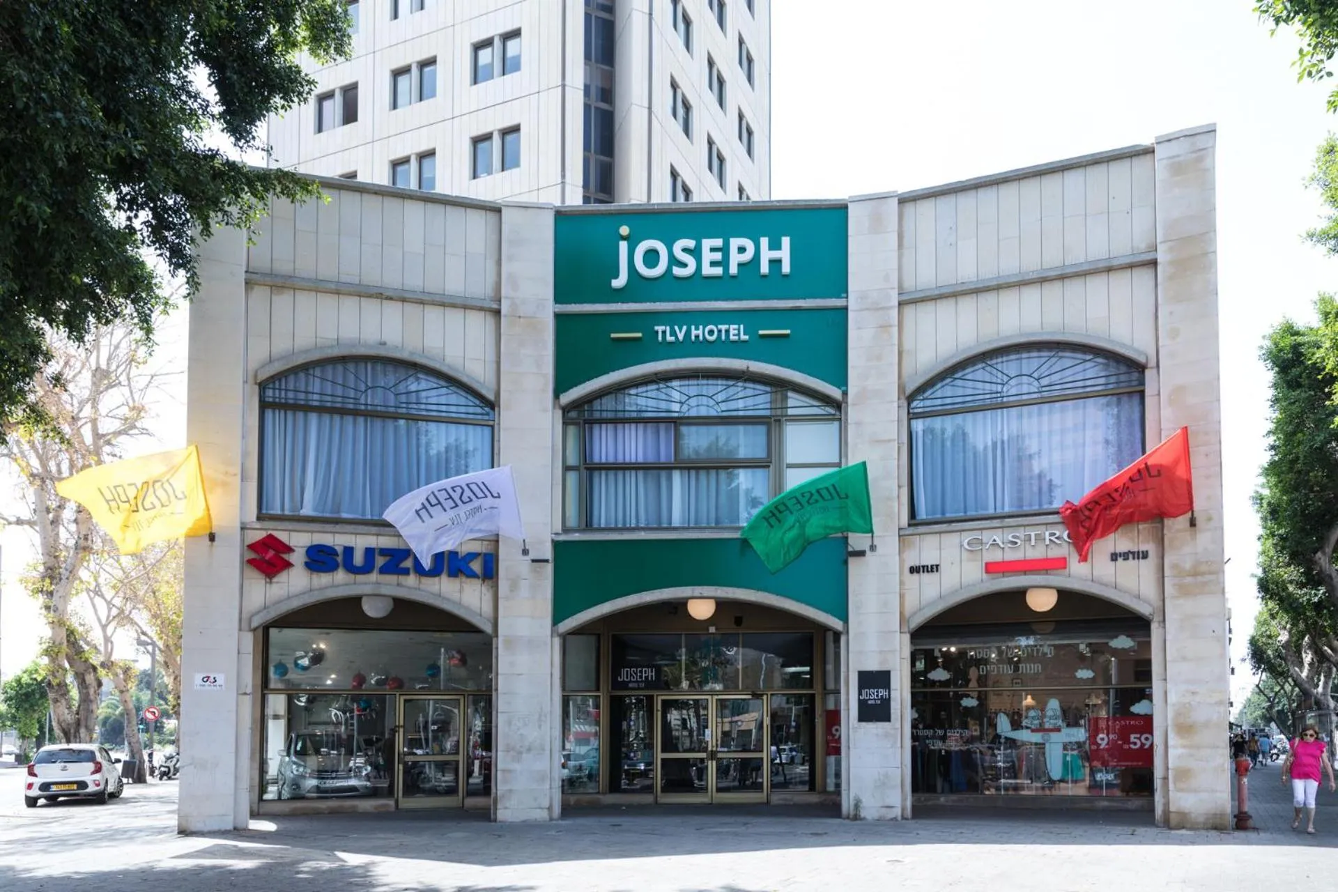 Property building in Joseph Hotel TLV