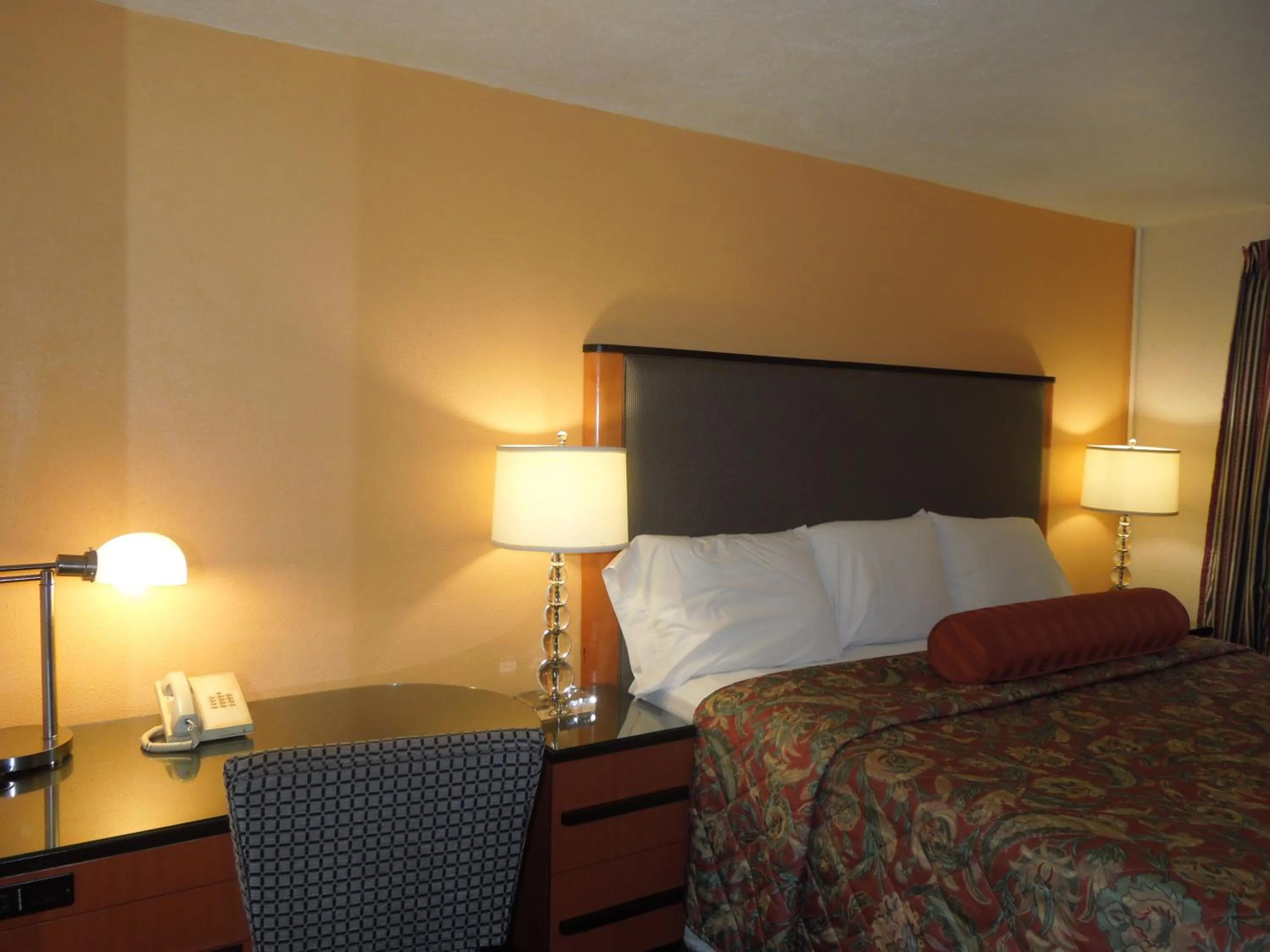 Bed in Sentinel Motel