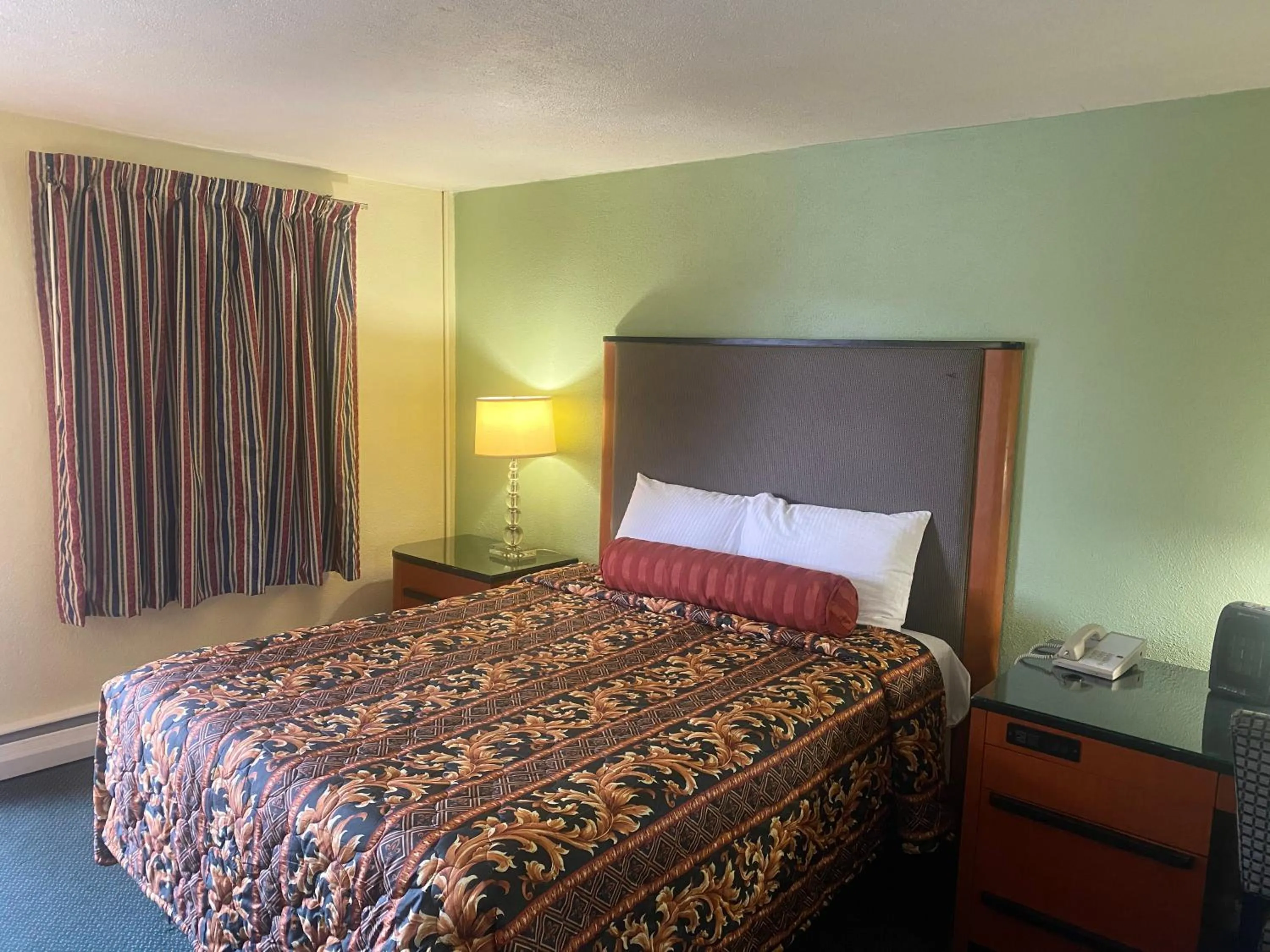 Bed in Sentinel Motel