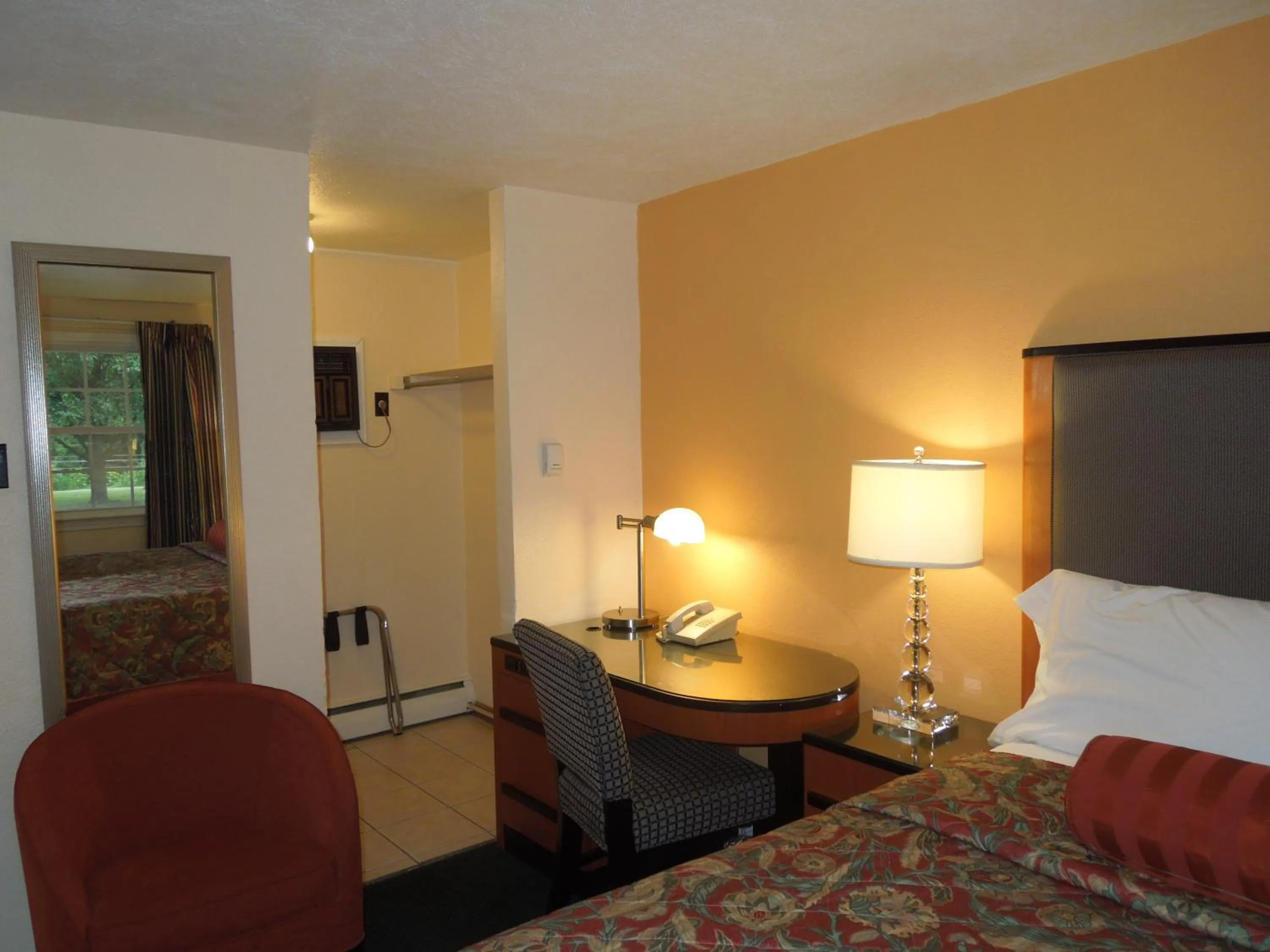 Bed in Sentinel Motel