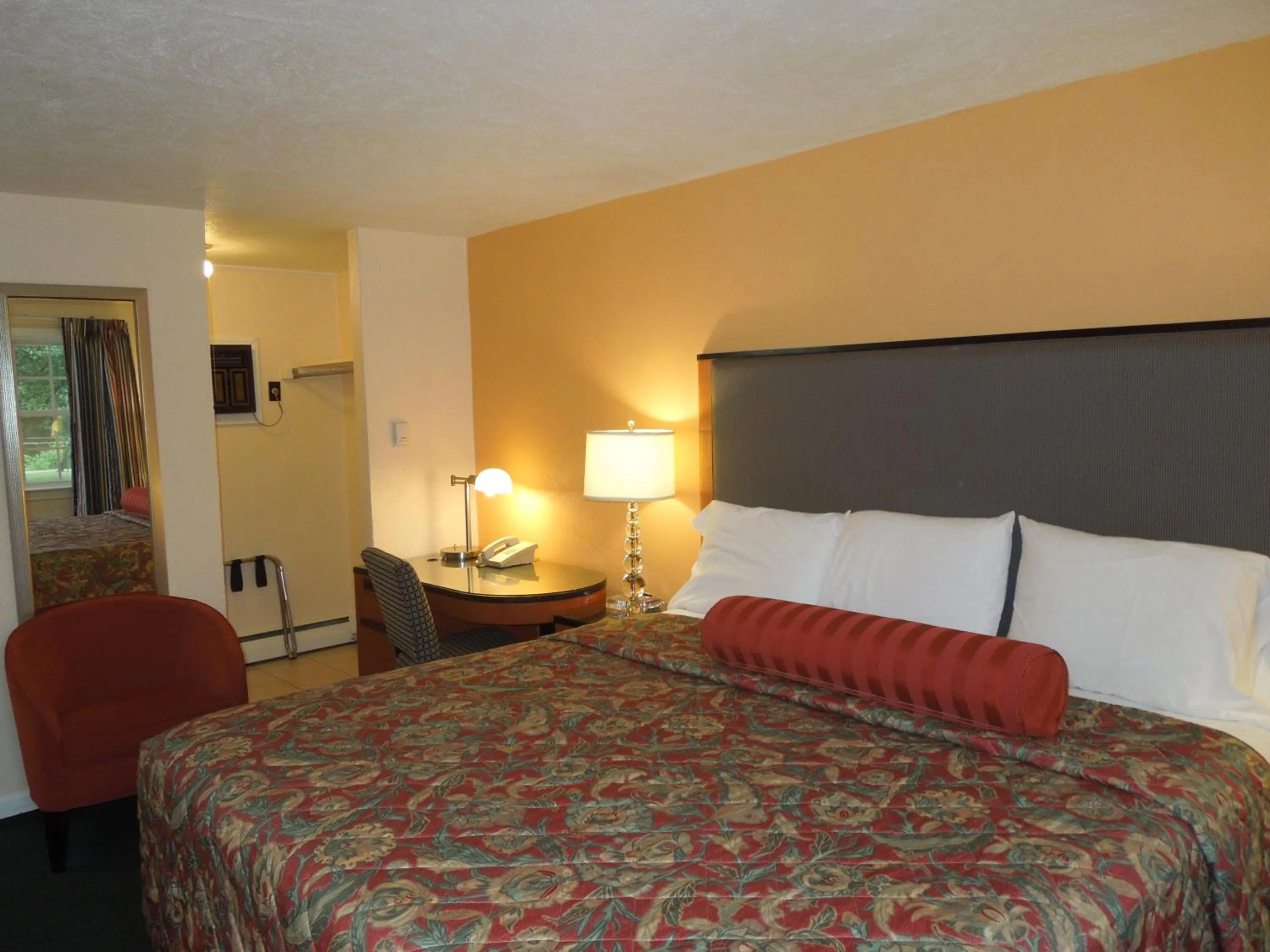 Bed in Sentinel Motel