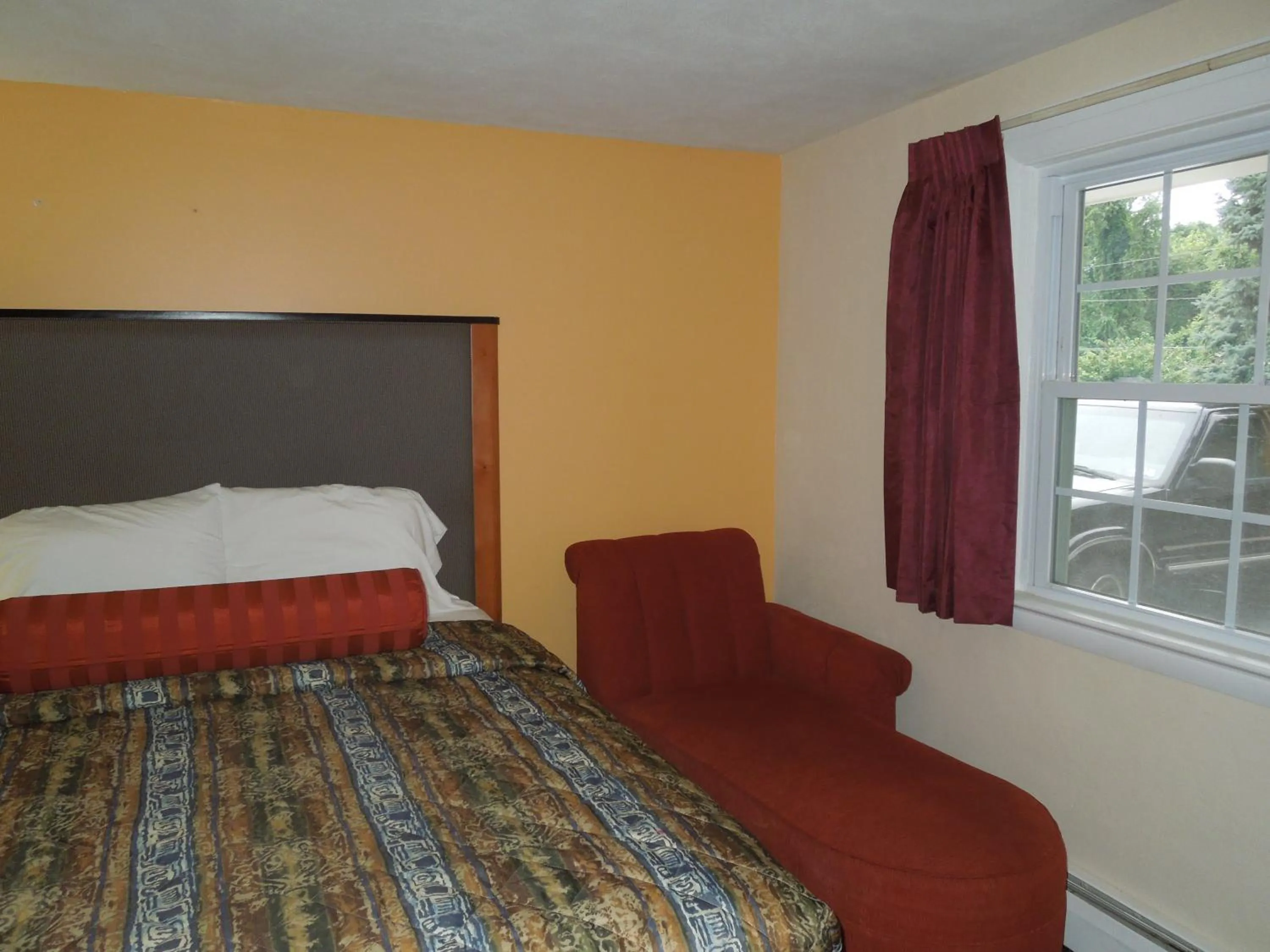 Bed in Sentinel Motel