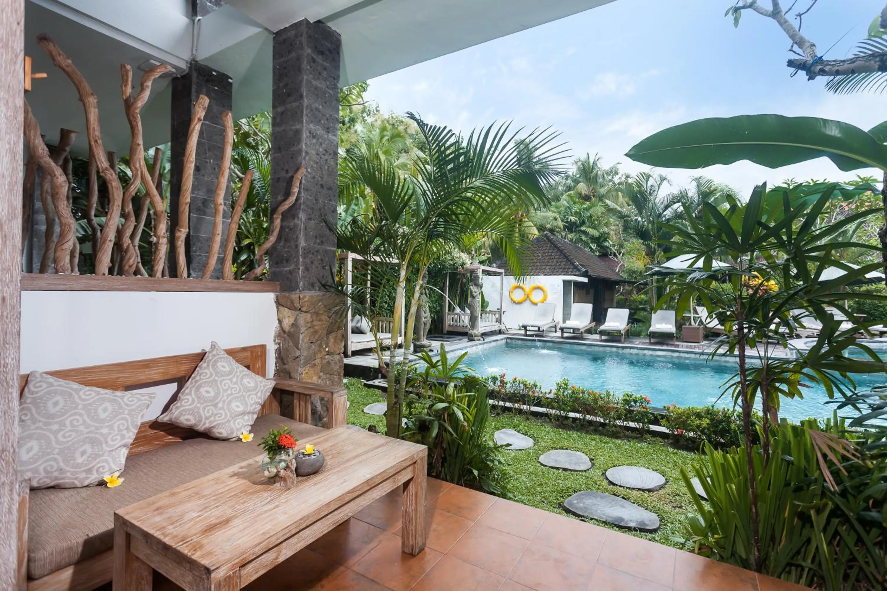 Balcony/Terrace in Kailash Suites by GenuineHost