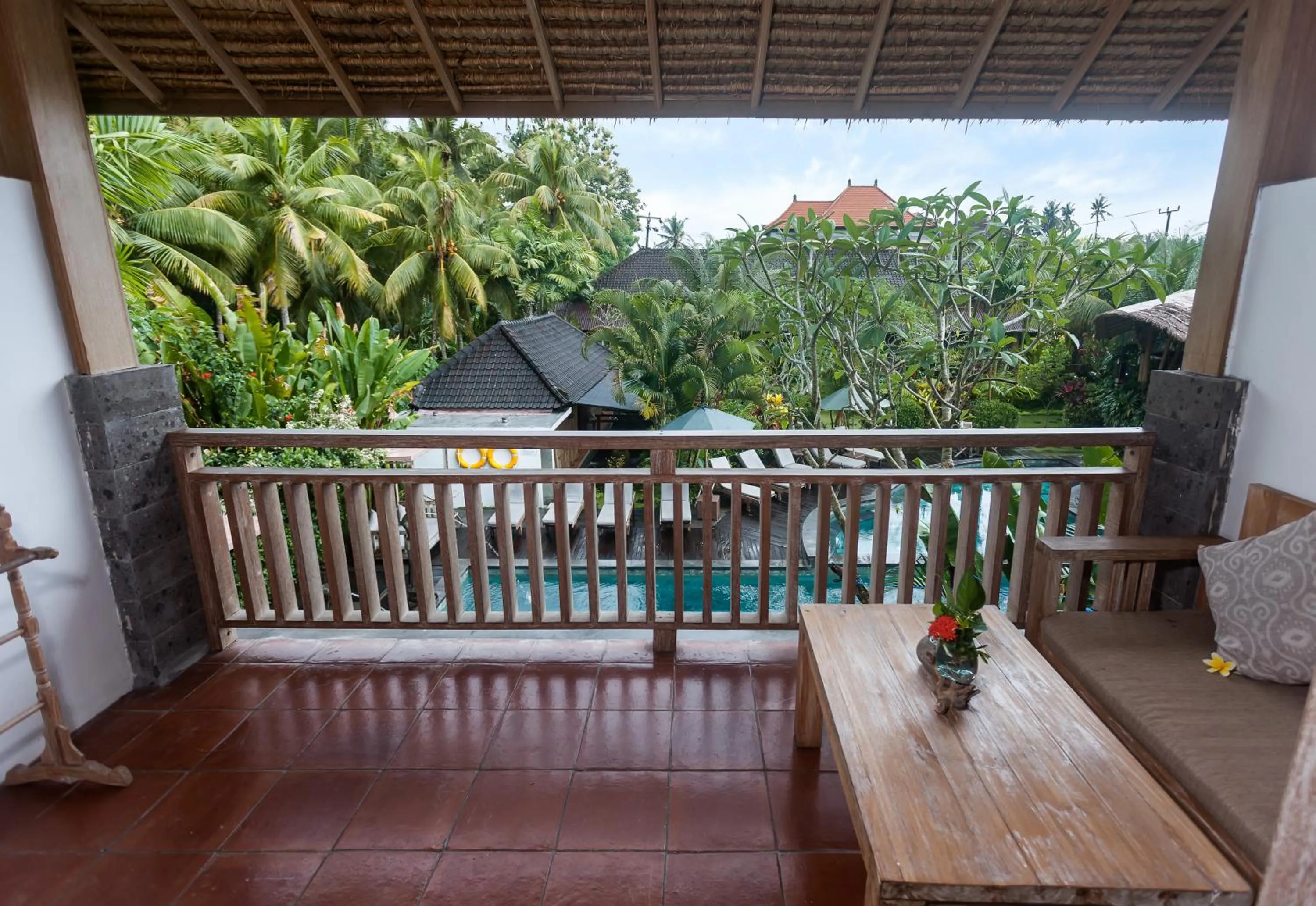 Balcony/Terrace in Kailash Suites by GenuineHost