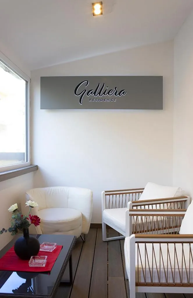 Seating area in Galliera Residence B&B