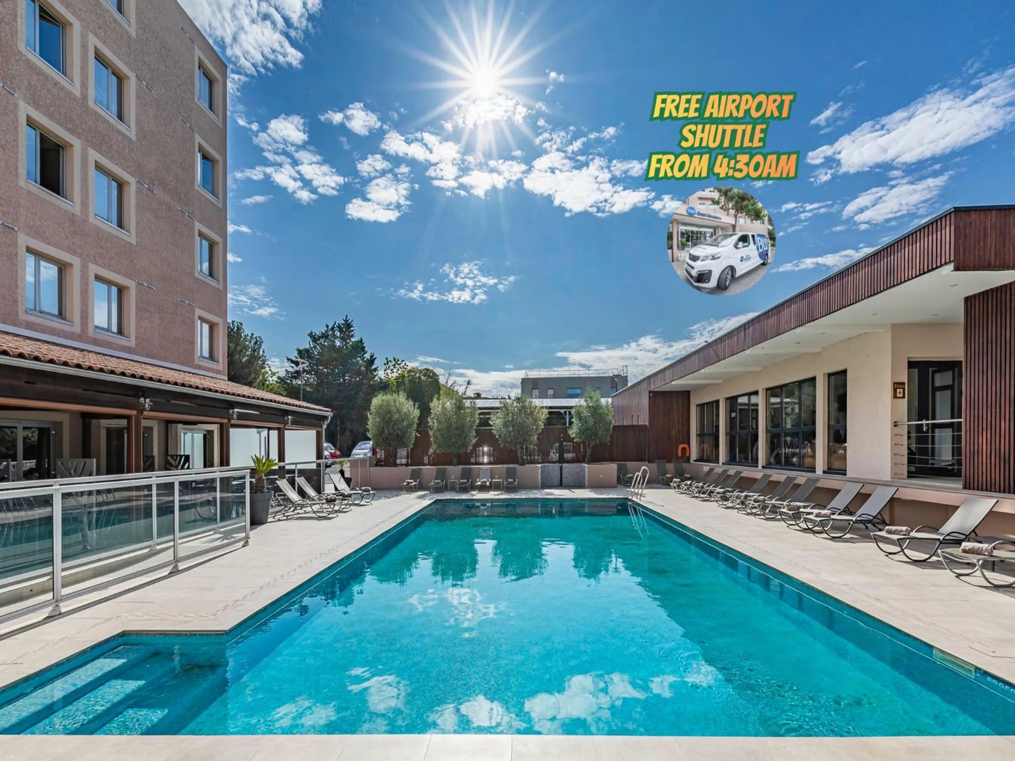 Property building in Best Western Marseille Aeroport