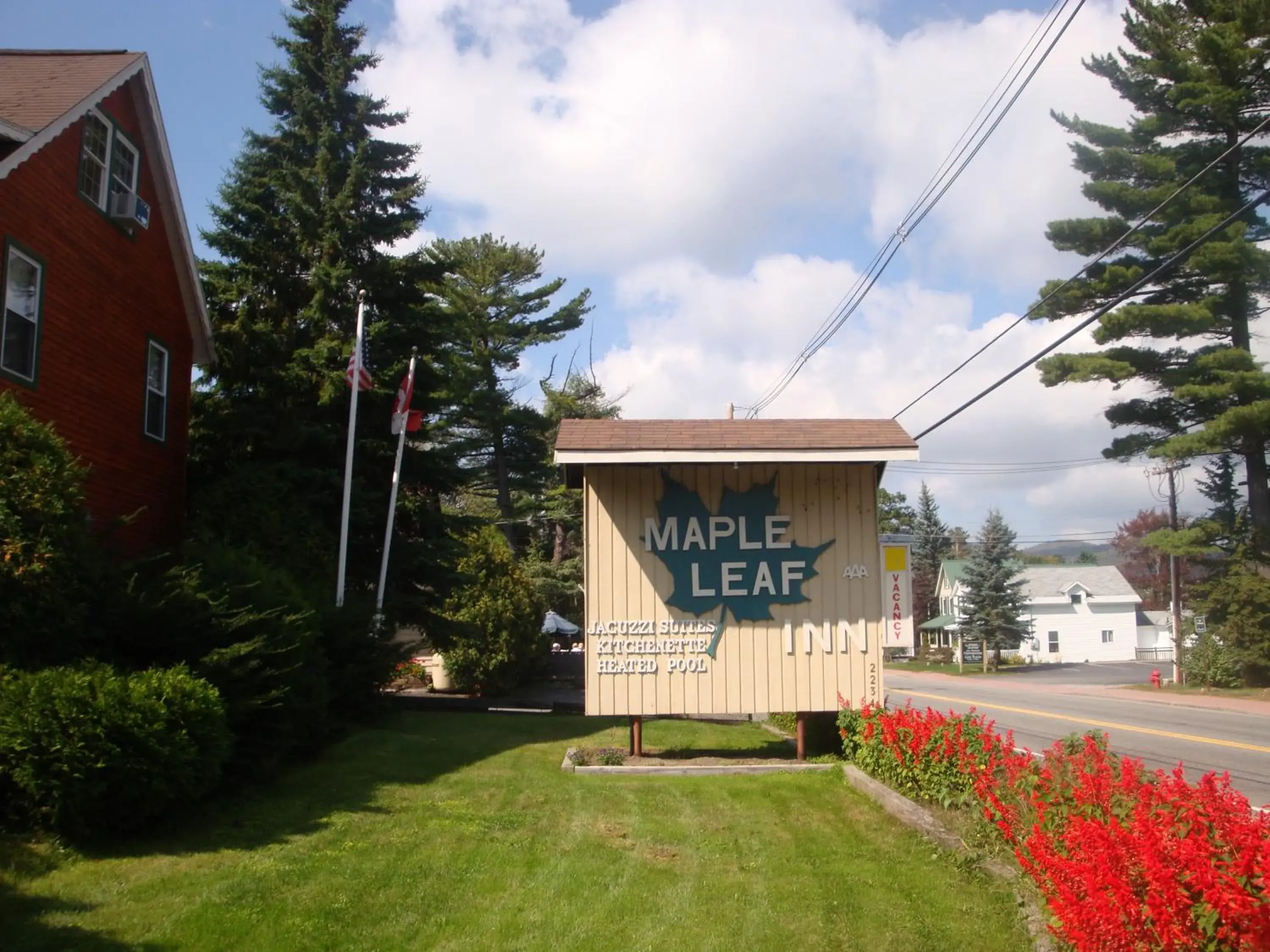 Facade/entrance in Maple Leaf Inn Lake Placid Facade/entrance in Maple Leaf Inn Lake Placid