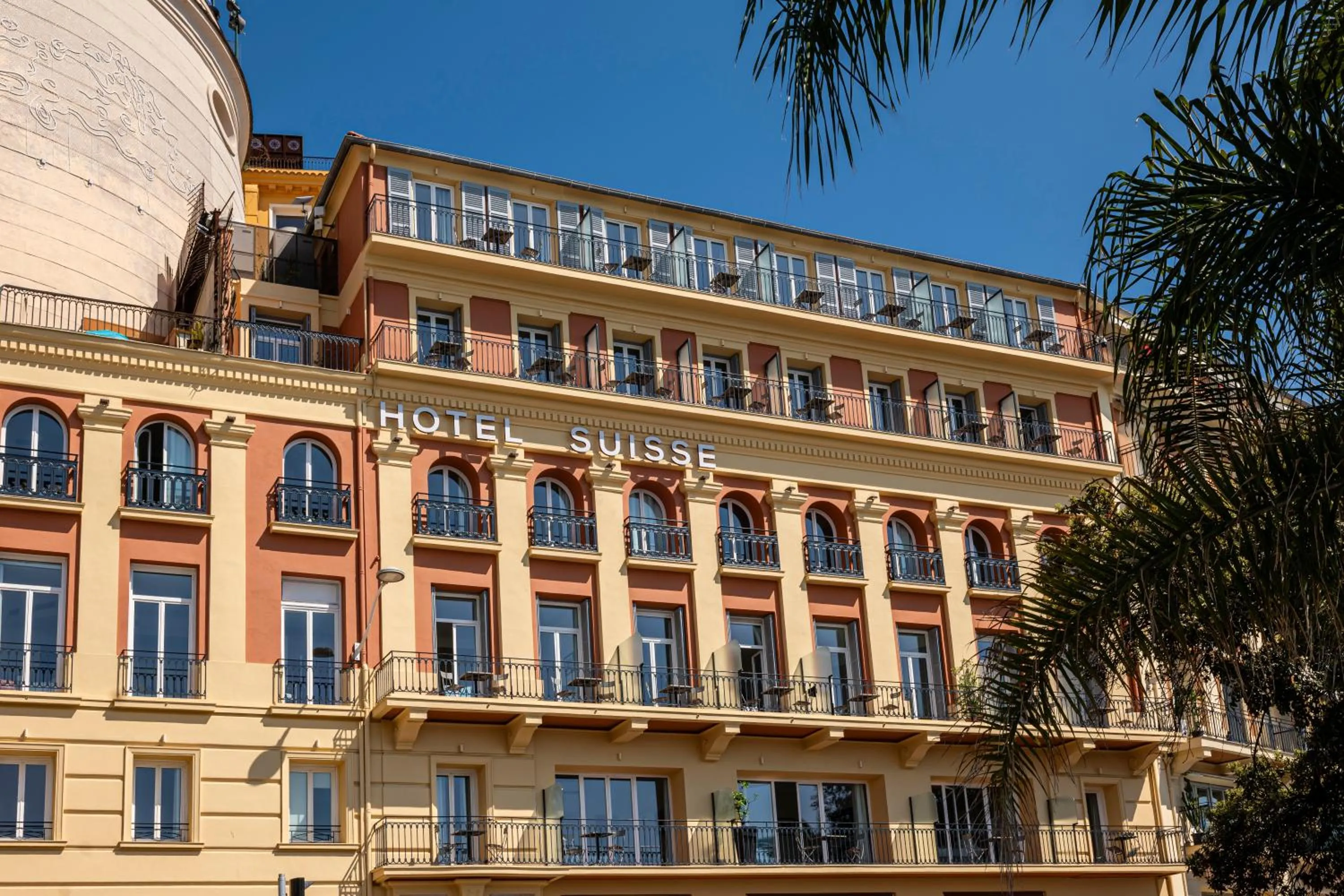 Property building in Hotel Suisse