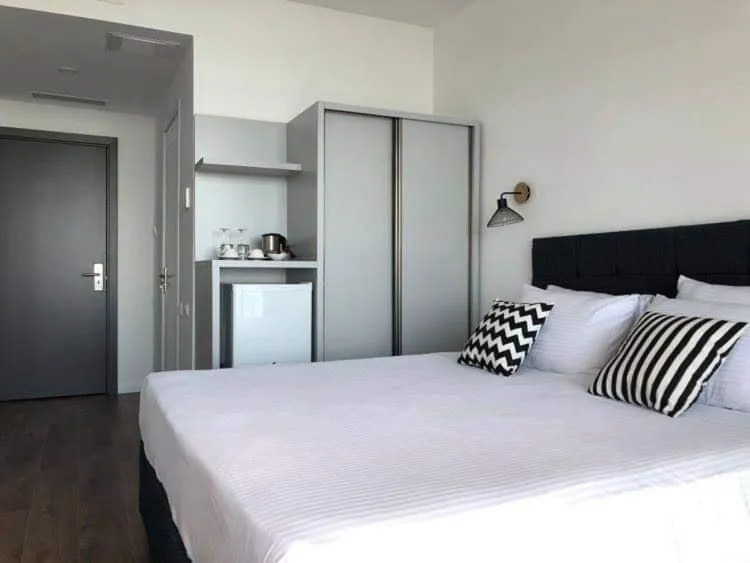 Bed in Cabo Verde Boutique Hotel