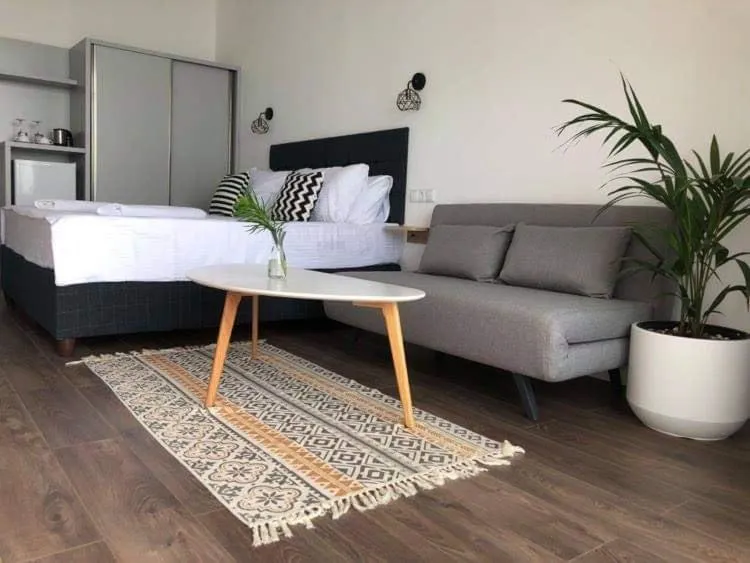 Seating area in Cabo Verde Boutique Hotel
