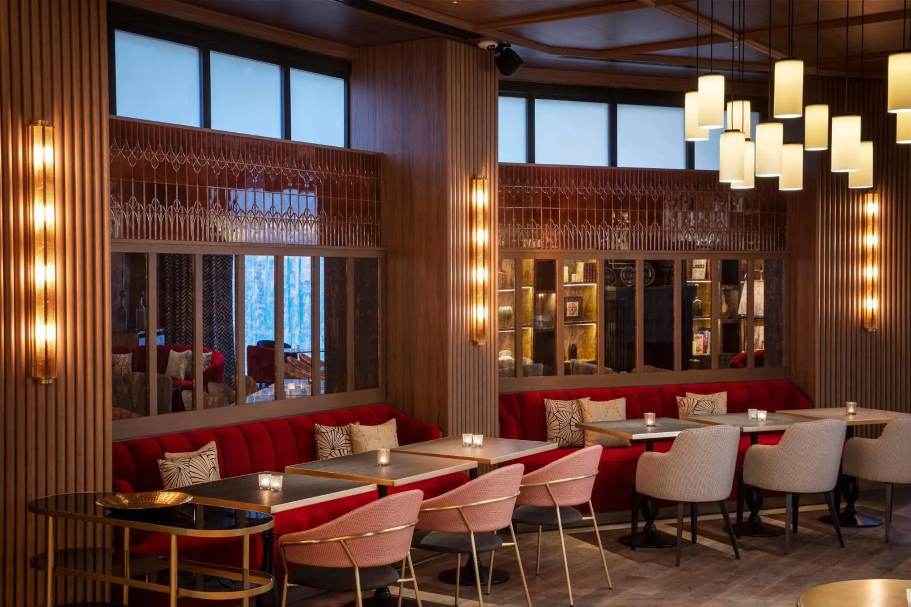 Lounge or bar in Maison Rouge Strasbourg Hotel & Spa, Autograph Collection Lounge or bar in Maison Rouge Strasbourg Hotel & Spa, Autograph Collection