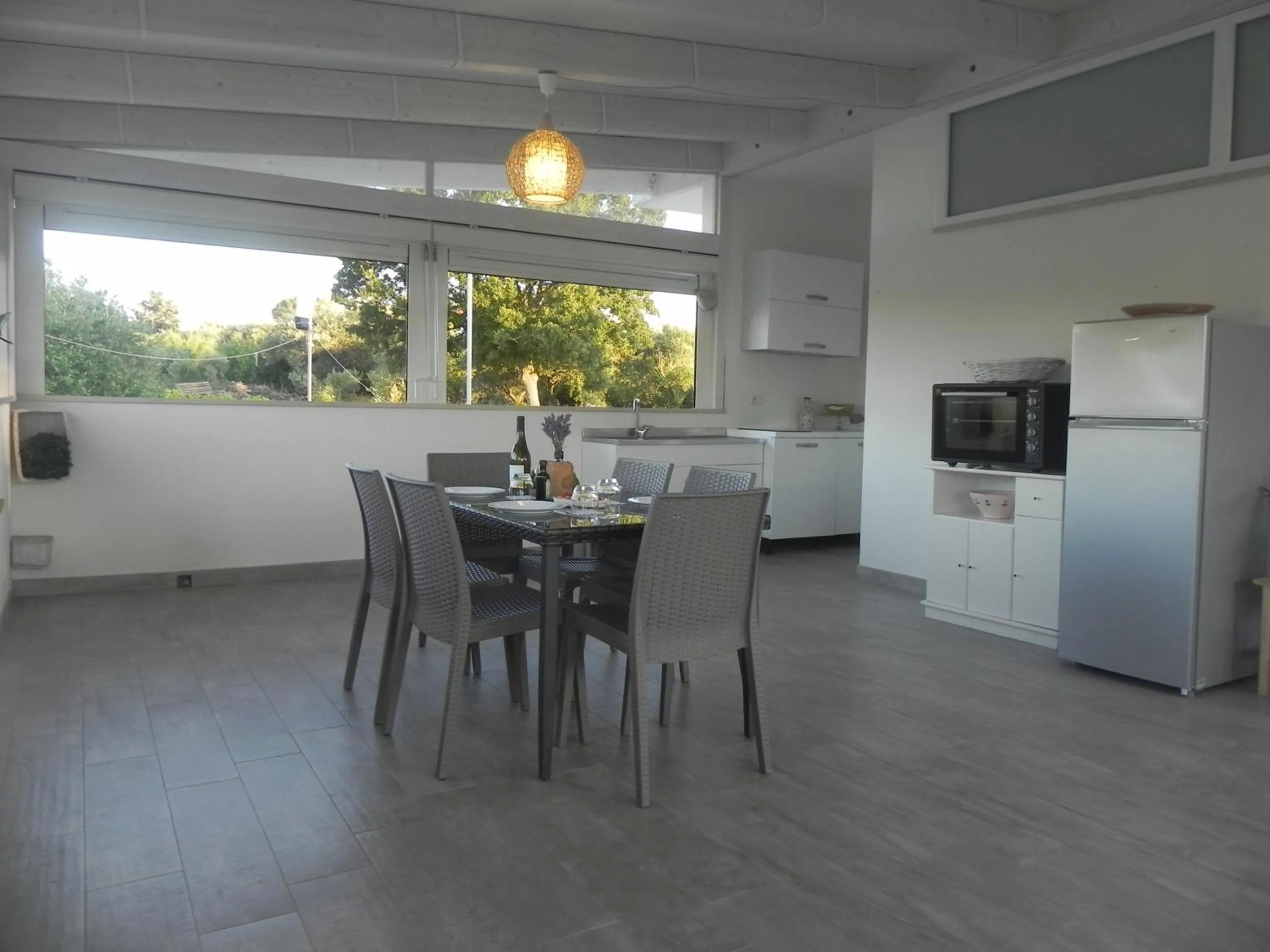 Dining area in Resort Pietra Bianca
