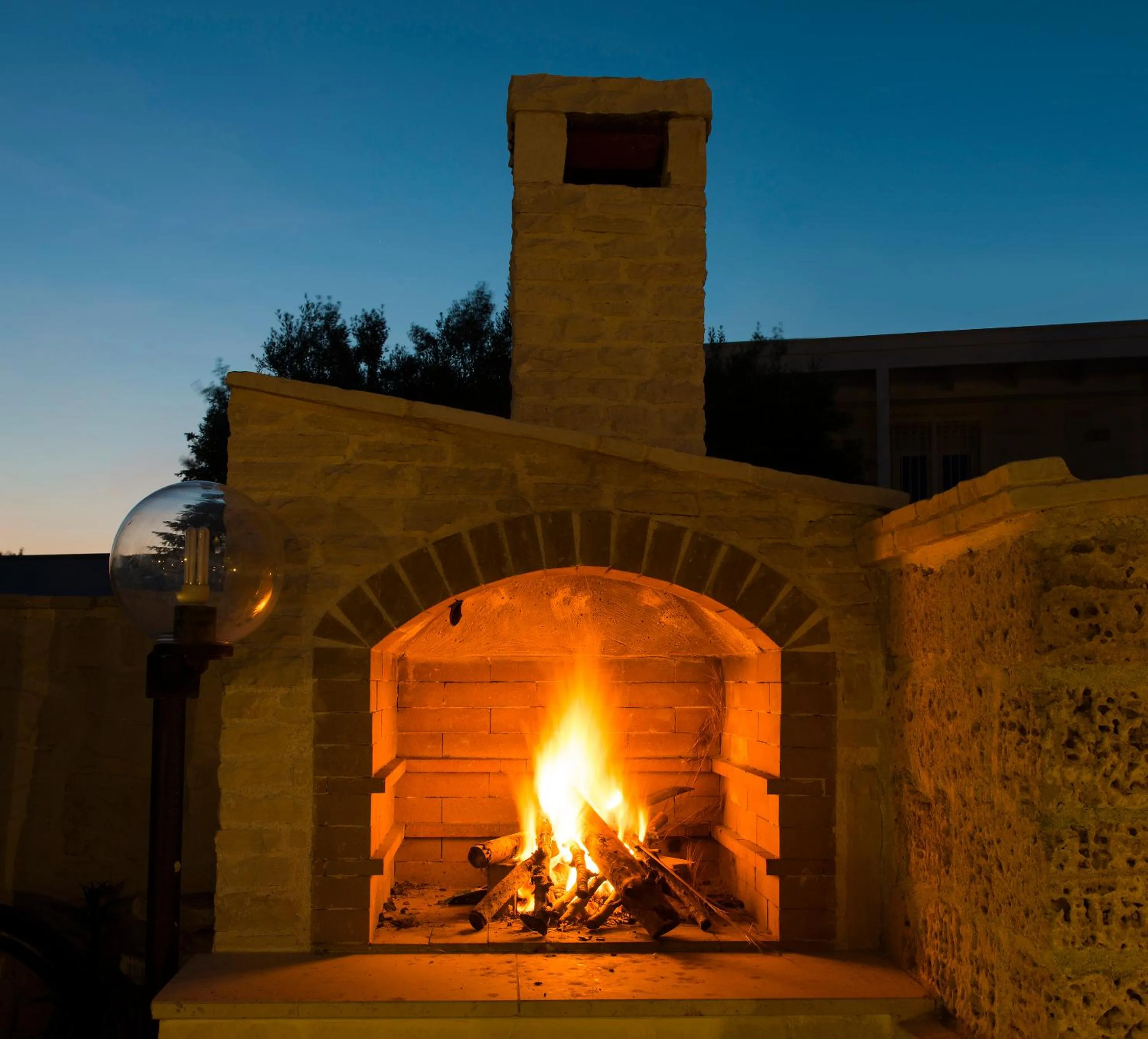 BBQ facilities in Resort Pietra Bianca