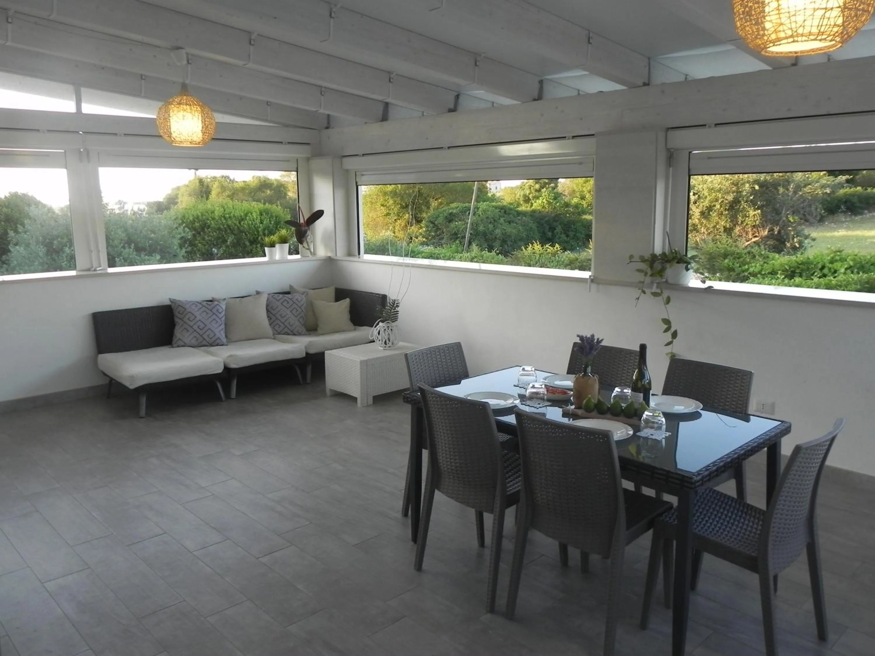 Living room in Resort Pietra Bianca