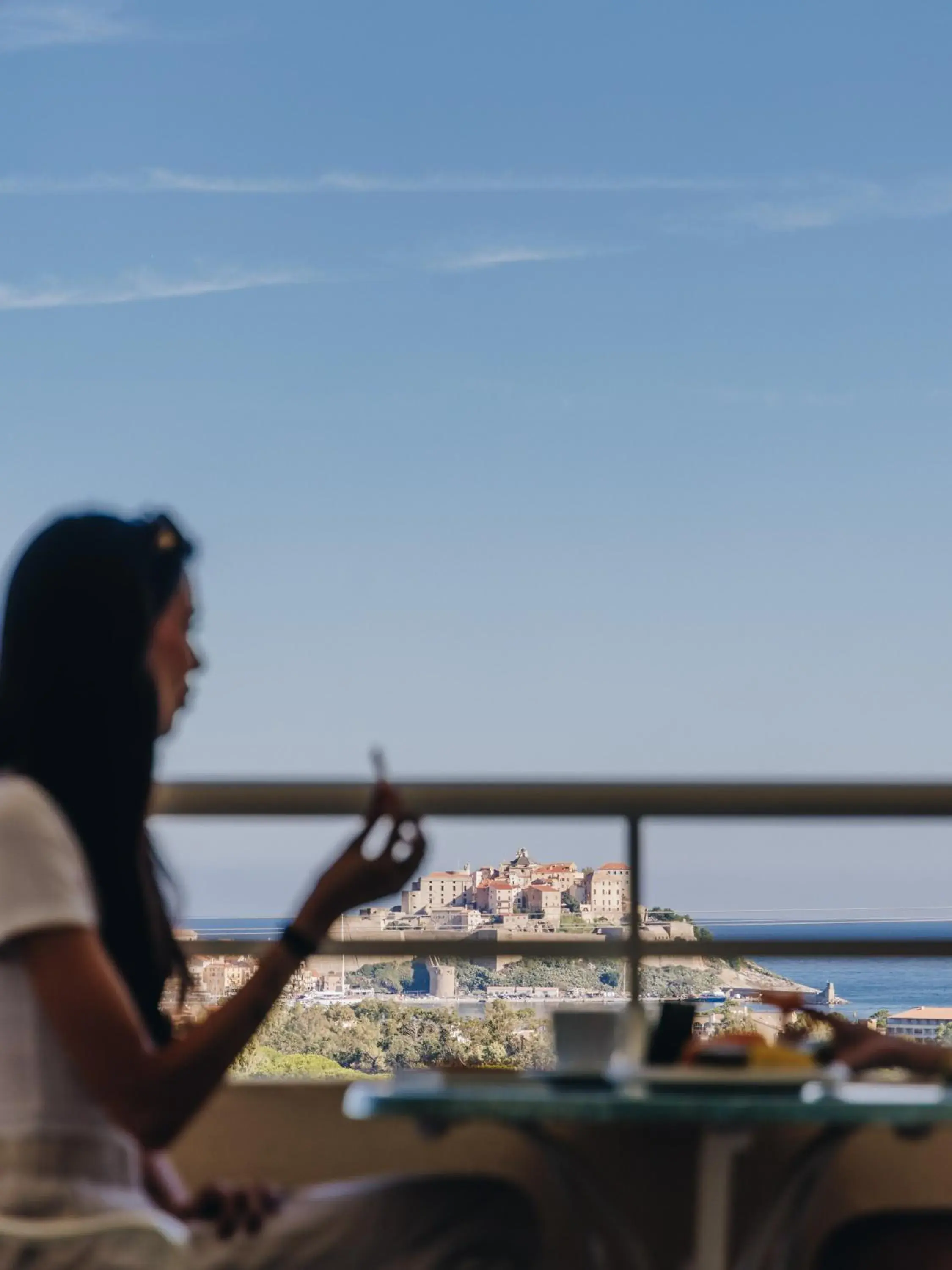 Classic Double Room with Panoramic Sea View in Hotel Corsica & Spa Serena Classic Double Room with Panoramic Sea View in Hotel Corsica & Spa Serena