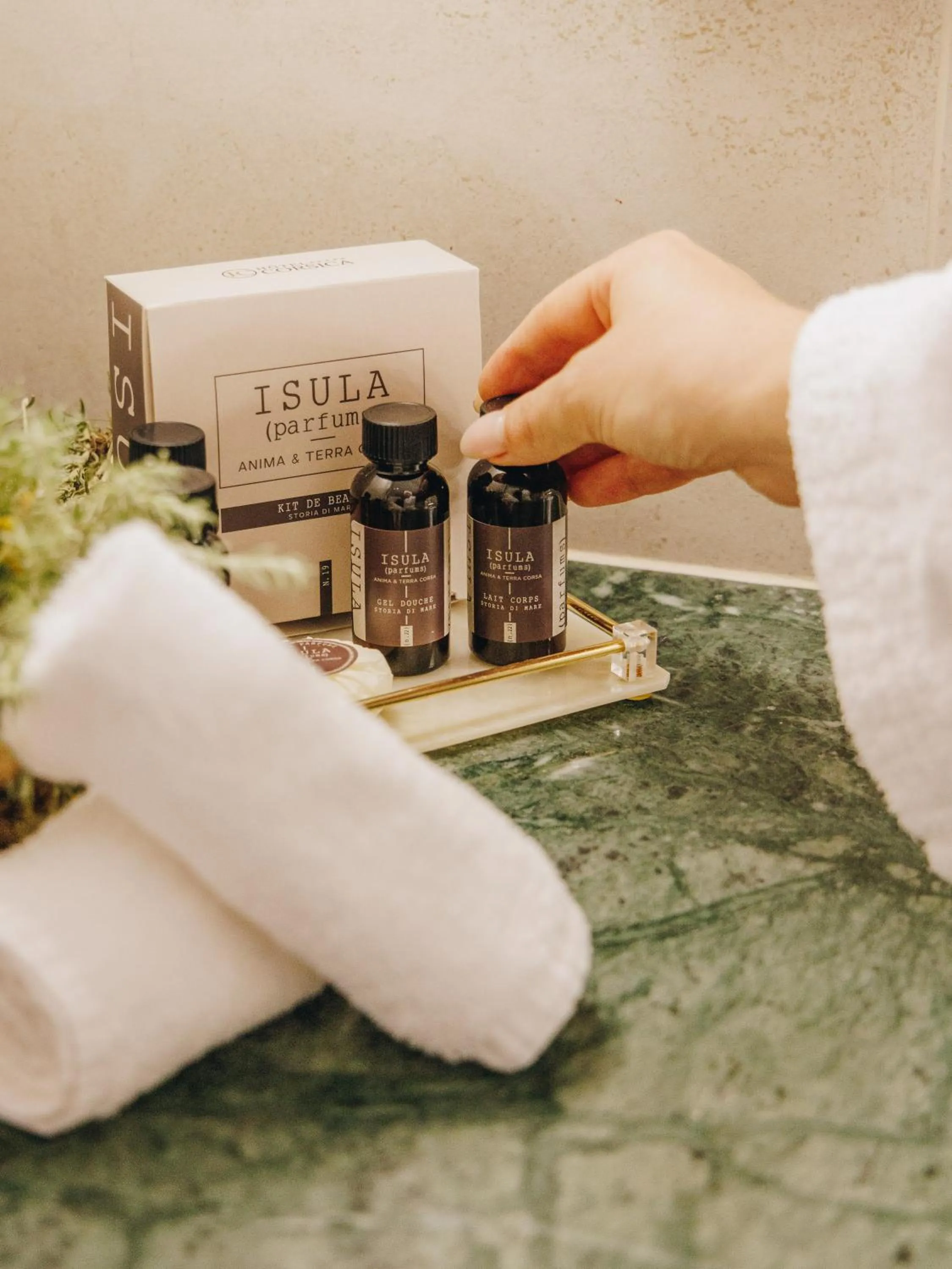 Shower in Hotel Corsica & Spa Serena