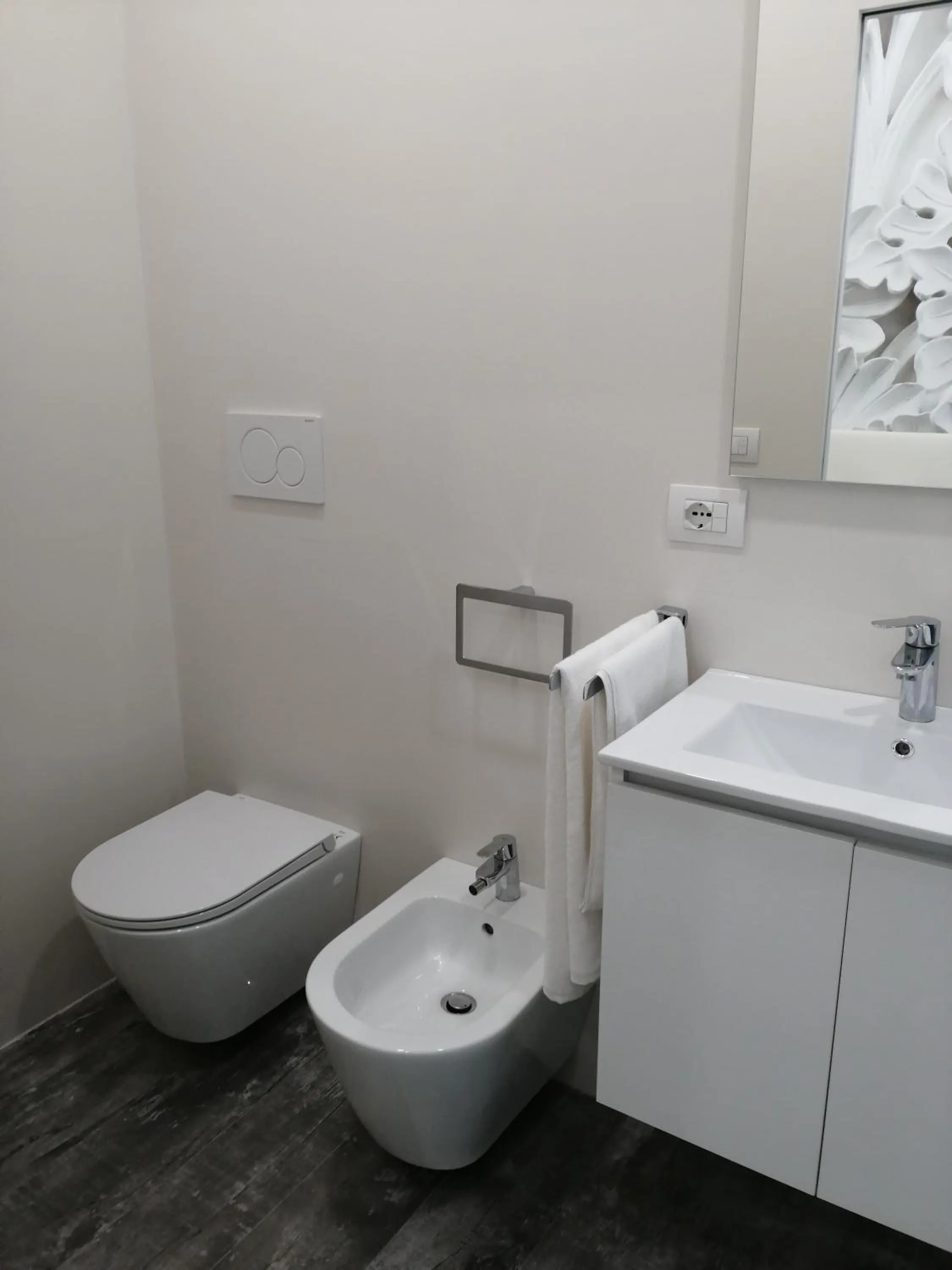 Toilet in B&B Casa Malù