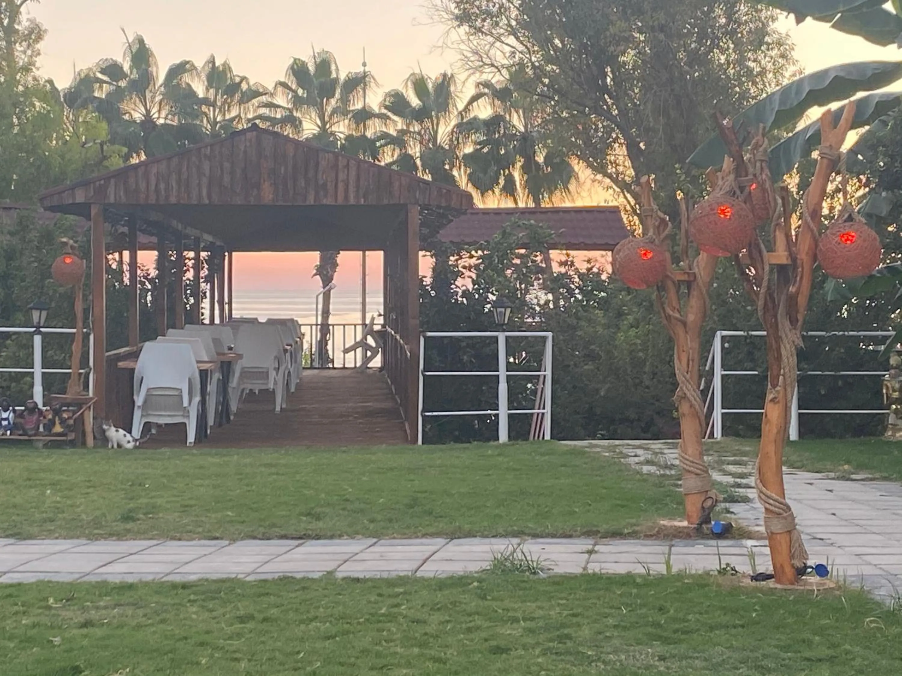 Sunset in Aroma Butik Hotel