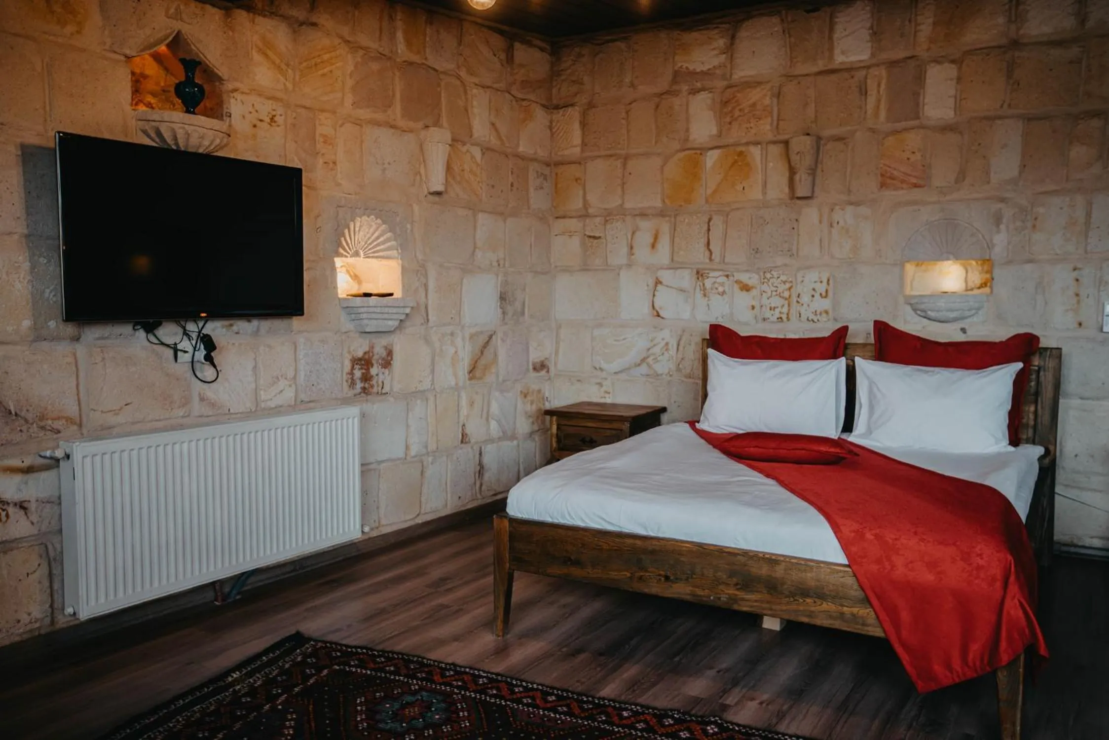 Bed in Prime Cappadocia Suites