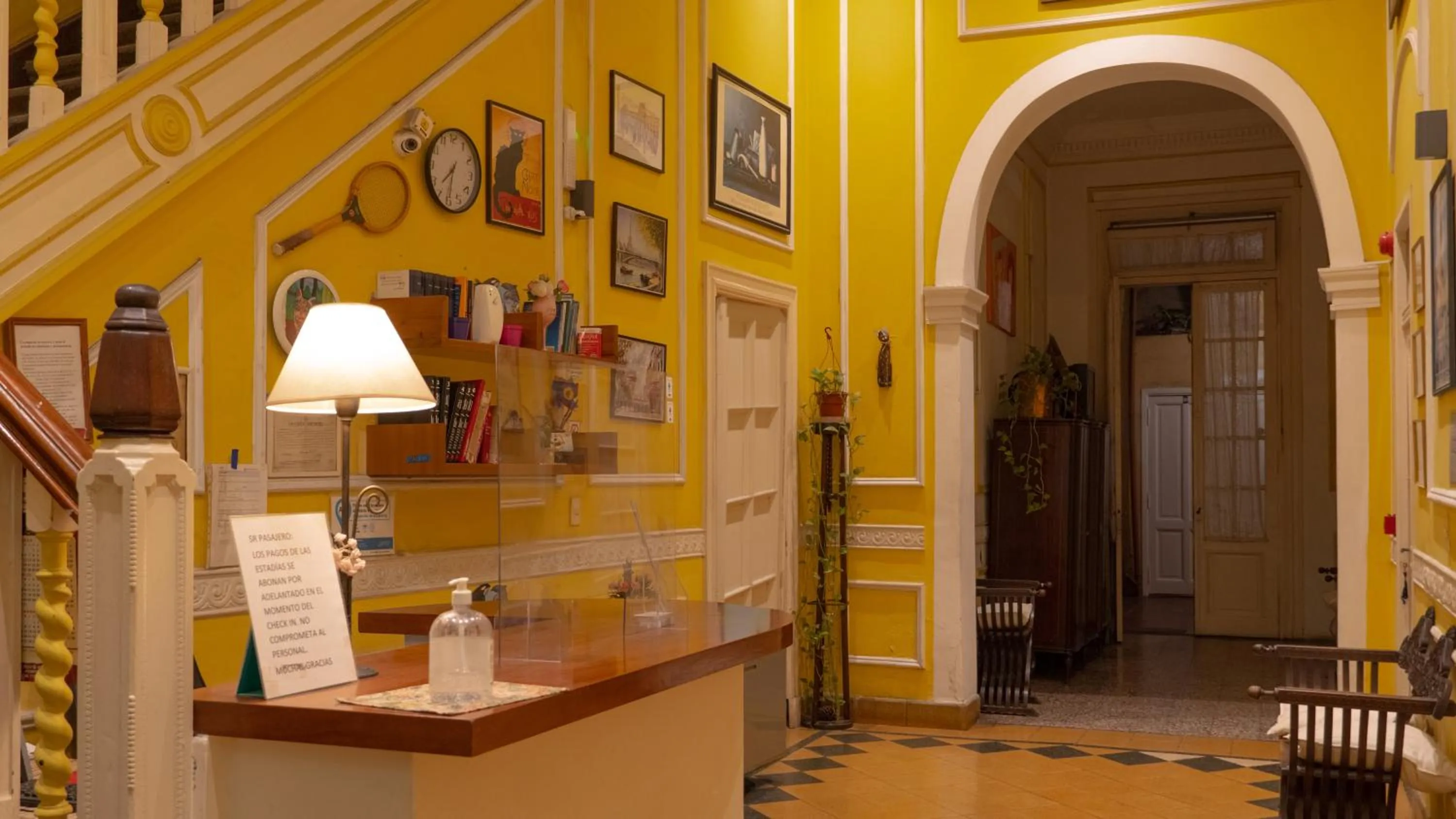 Lobby or reception in Sevilla Home Hotel