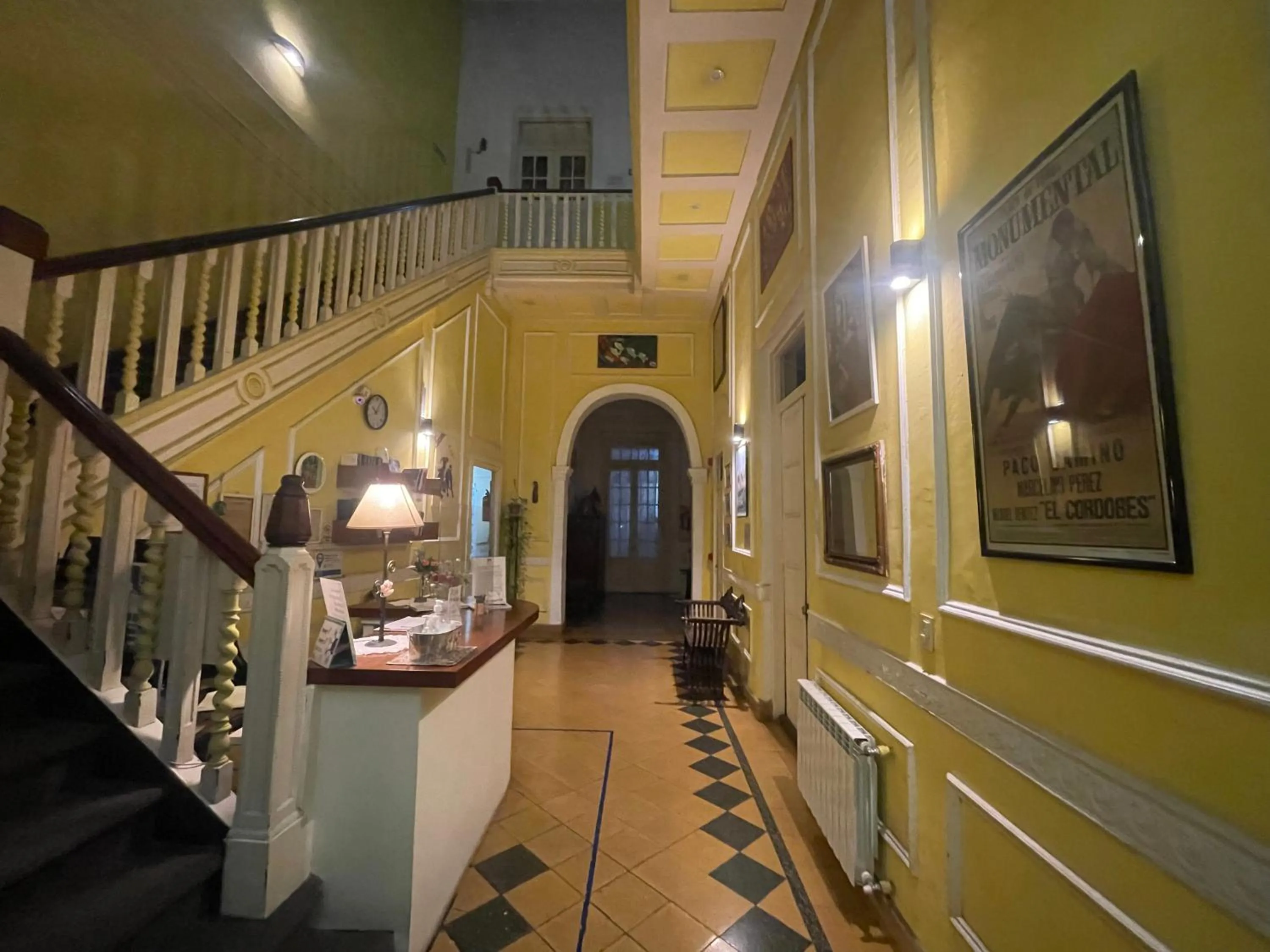 Lobby or reception in Sevilla Home Hotel