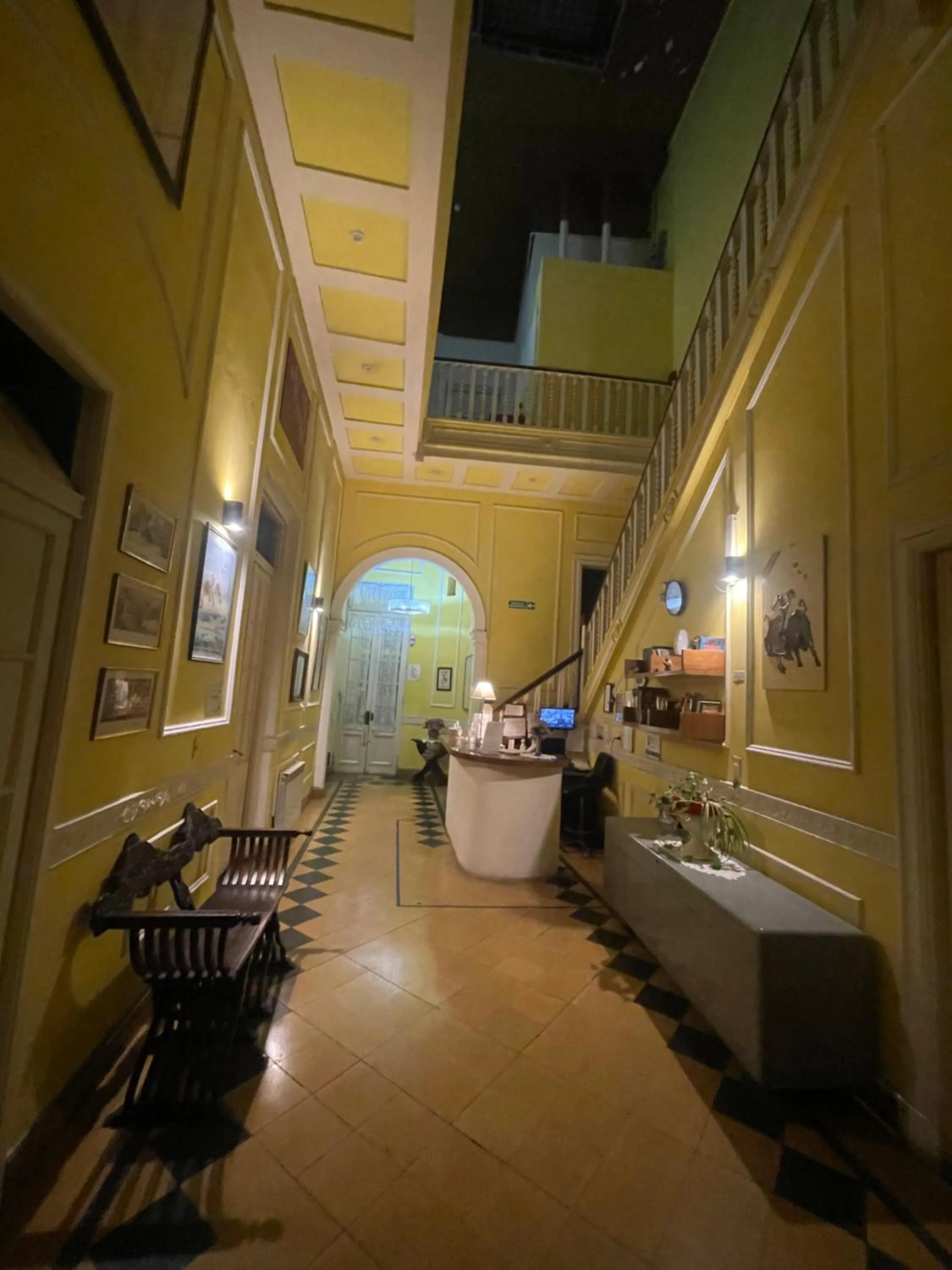 Lobby or reception in Sevilla Home Hotel