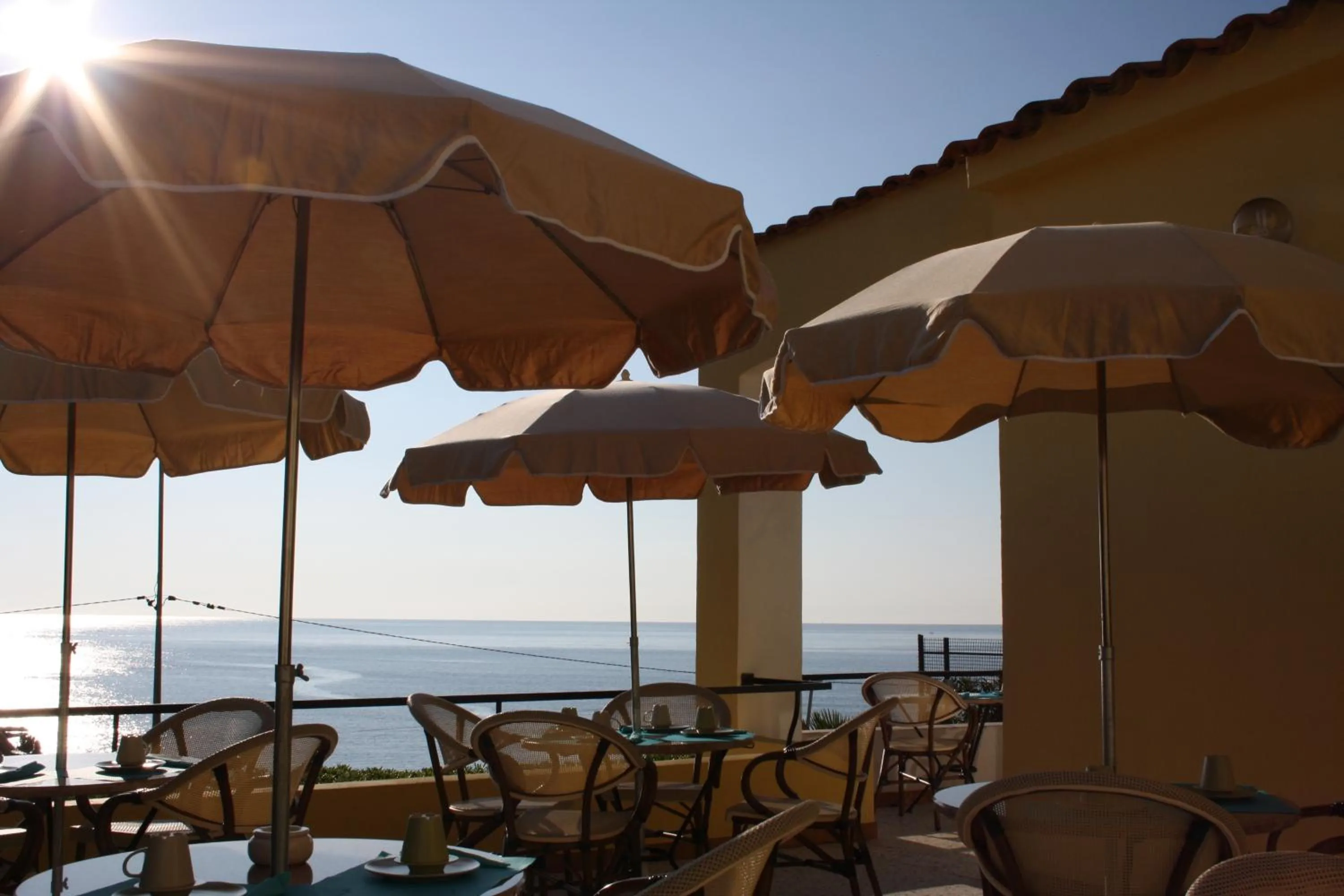 View (from property/room) in "Cap Riviera" Hotel & Restaurant Saint Aygulf
