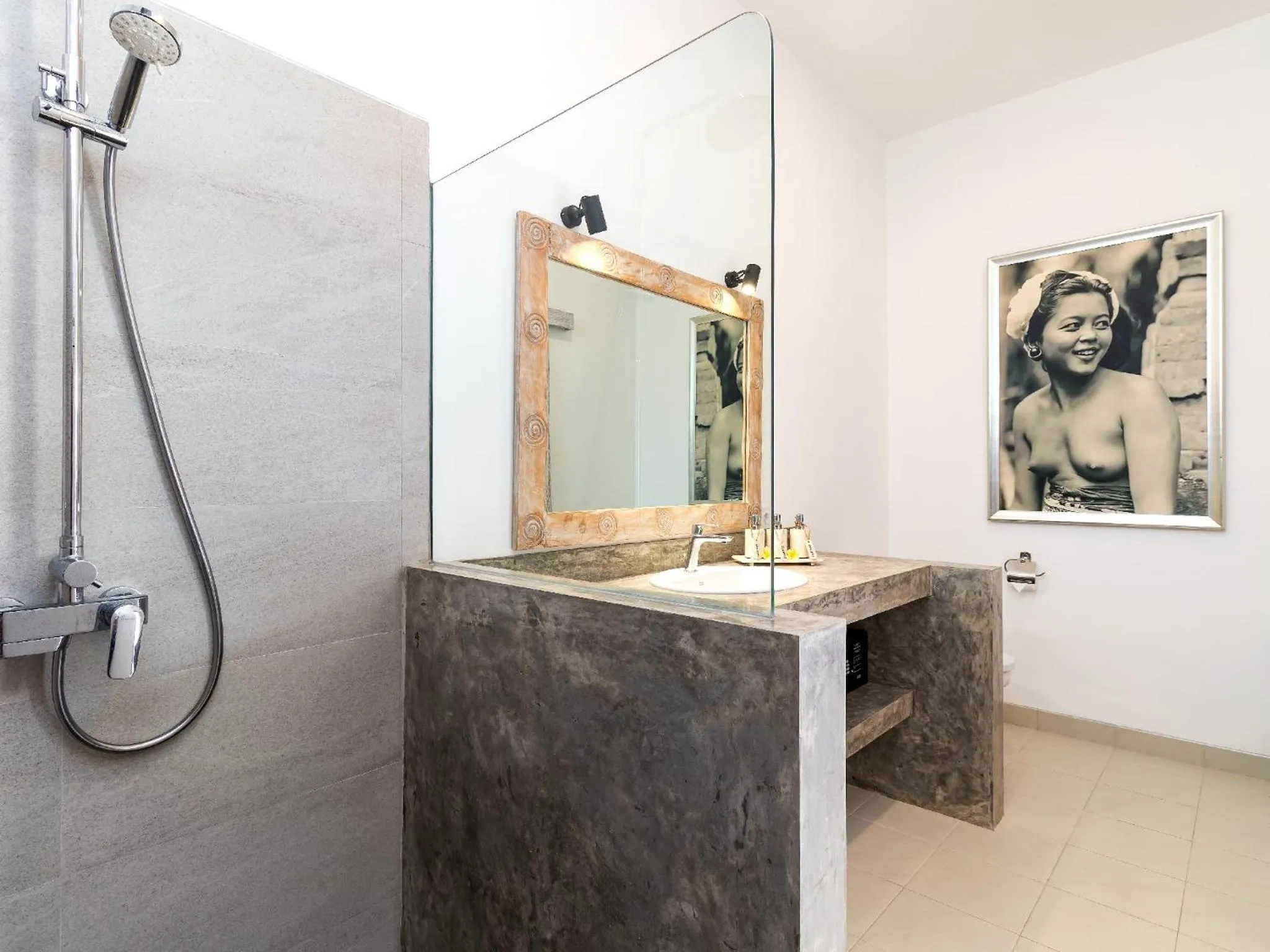 Bathroom in Villa Hiburan 1 by Villa Finder