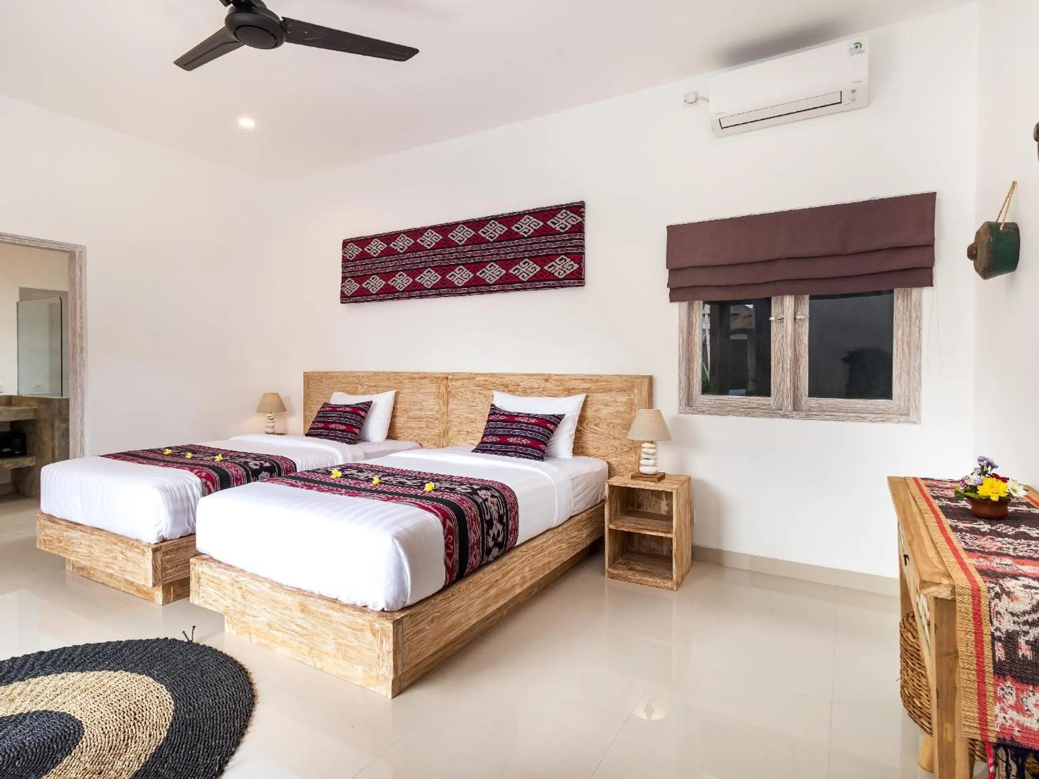 Bed in Villa Hiburan 1 by Villa Finder