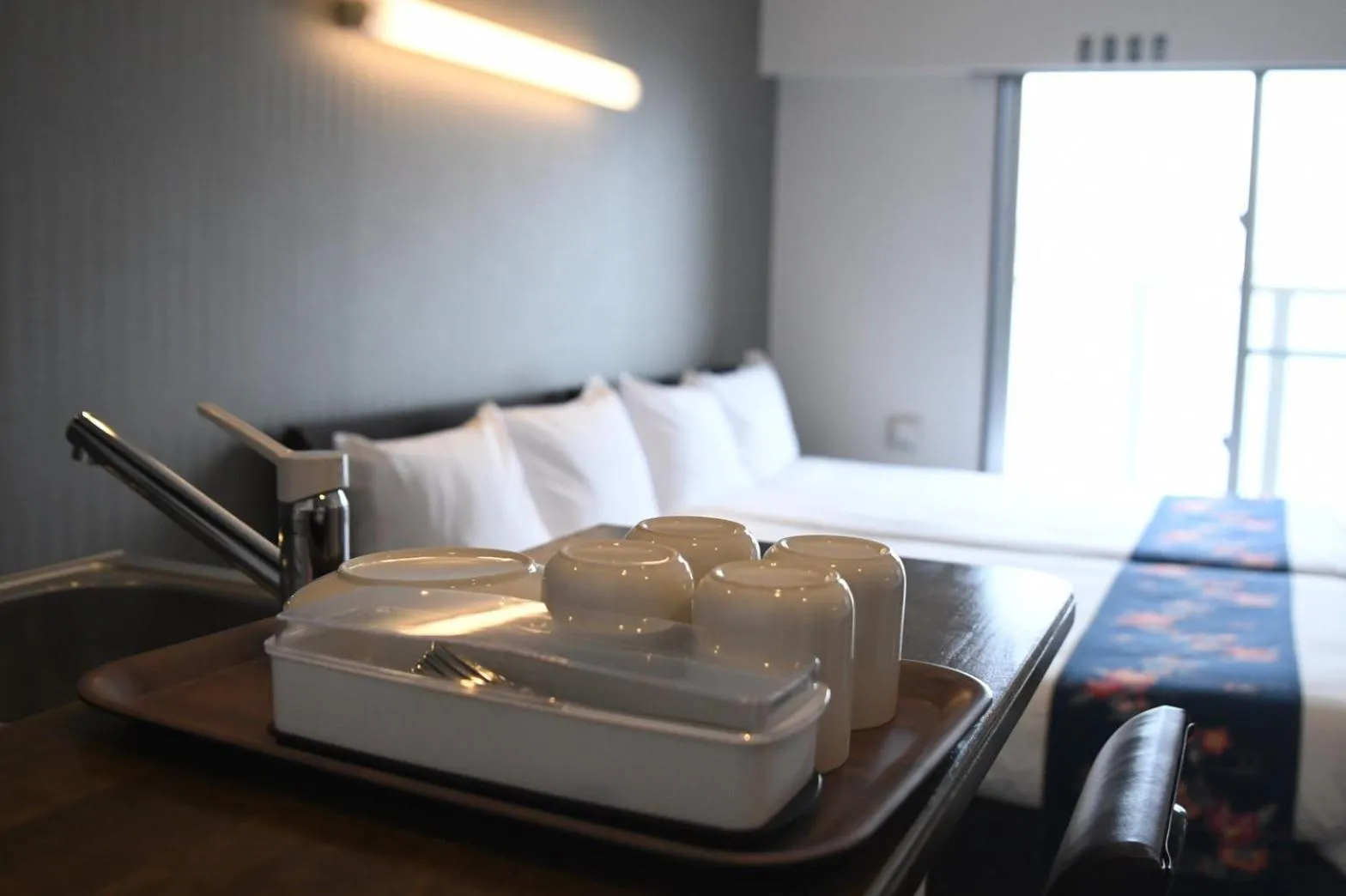 Bed in Hotel Urbansea 2 Matsuo