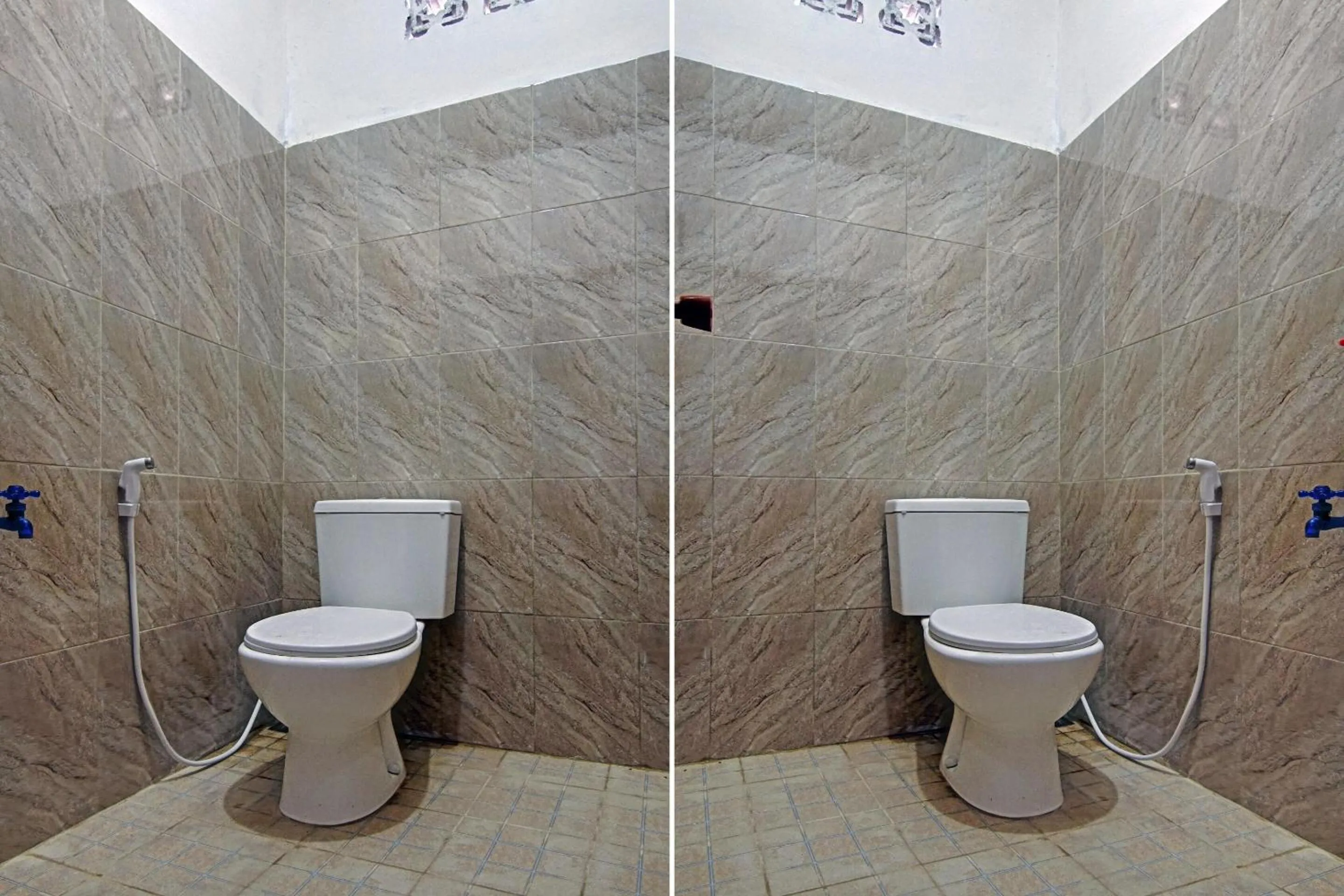 Bathroom in Hotel O Poris Residence Syariah