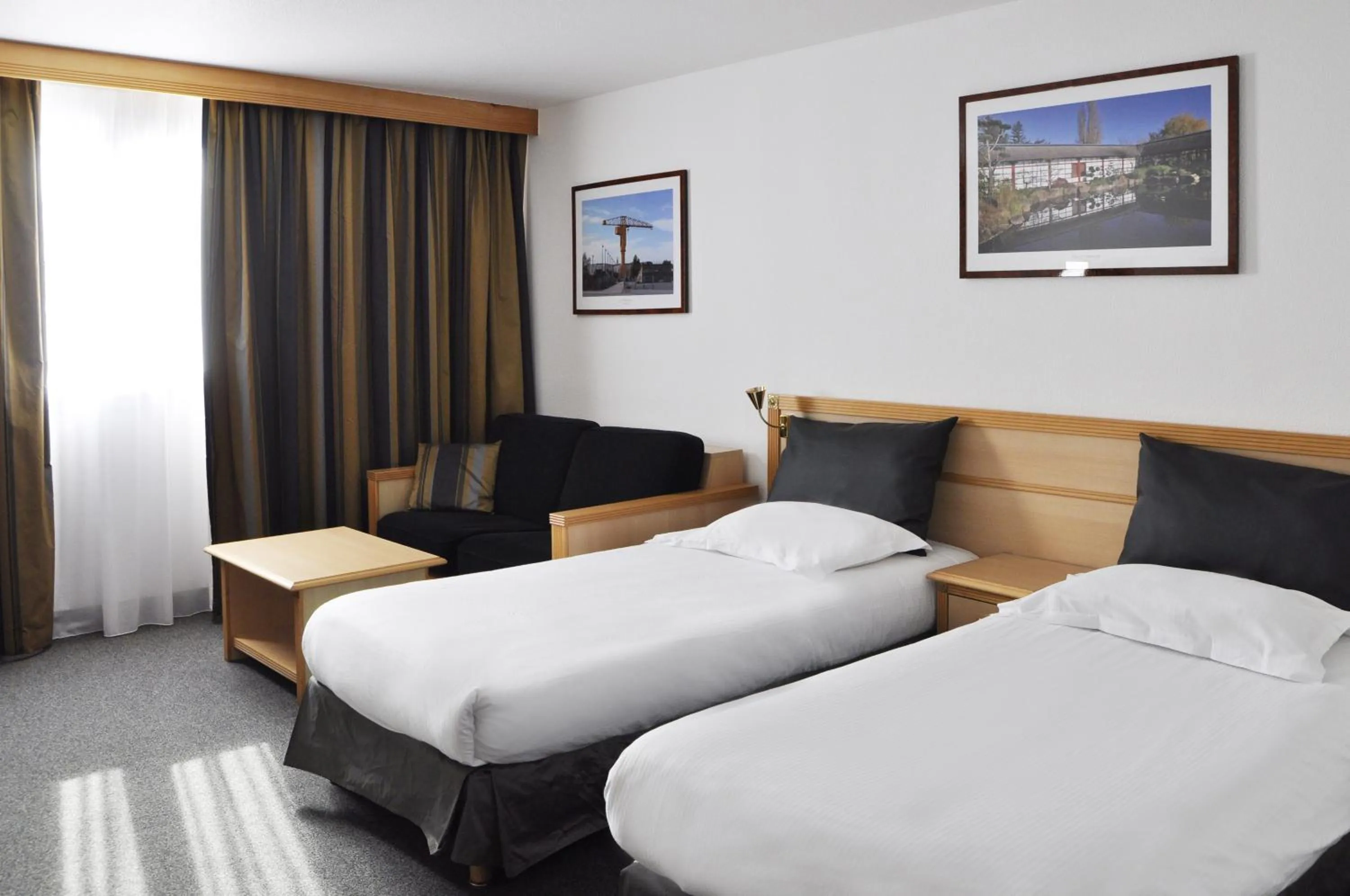 Bedroom, Bed in Westotel Nantes Atlantique