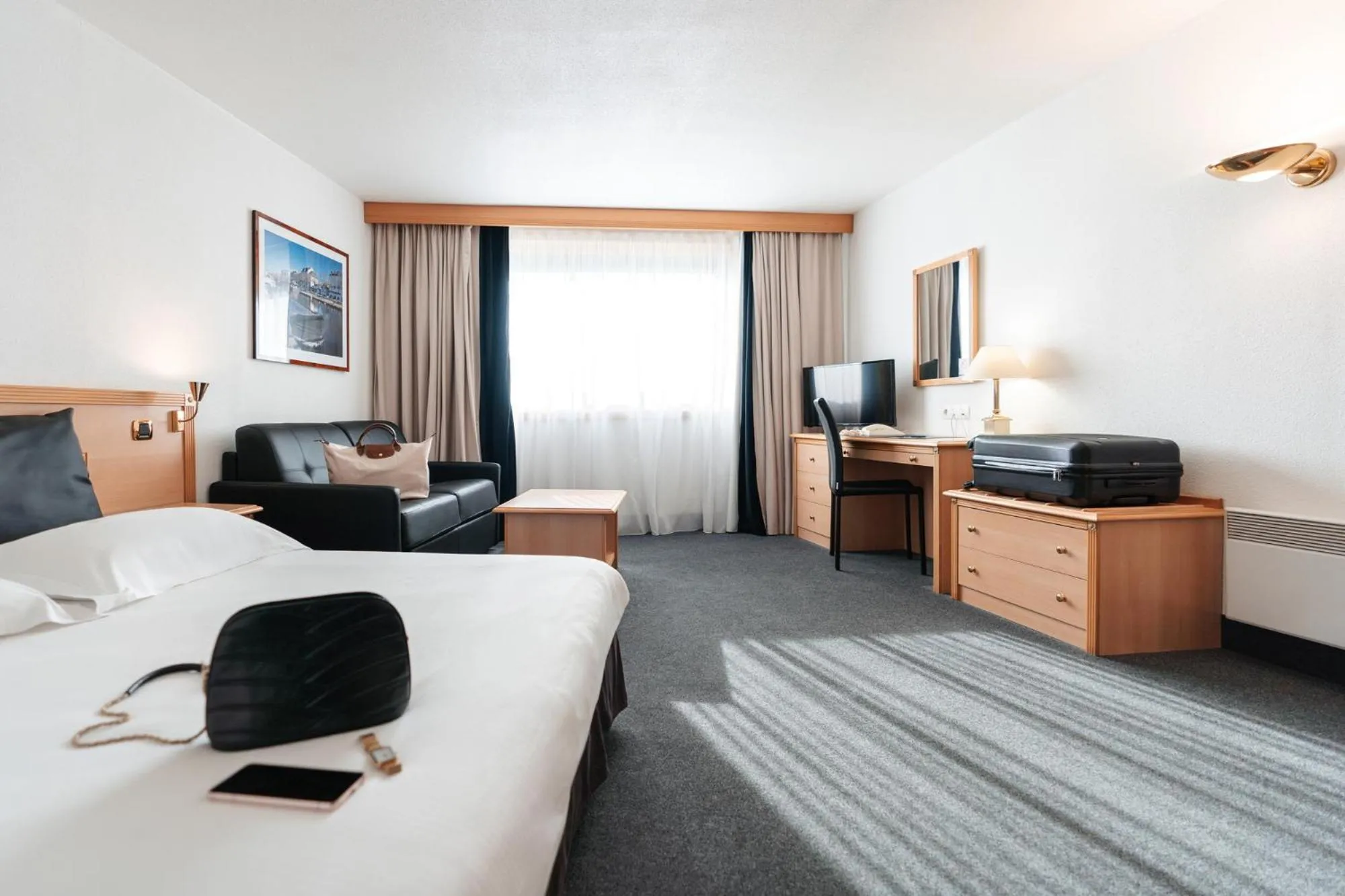 Bedroom, Bed in Westotel Nantes Atlantique